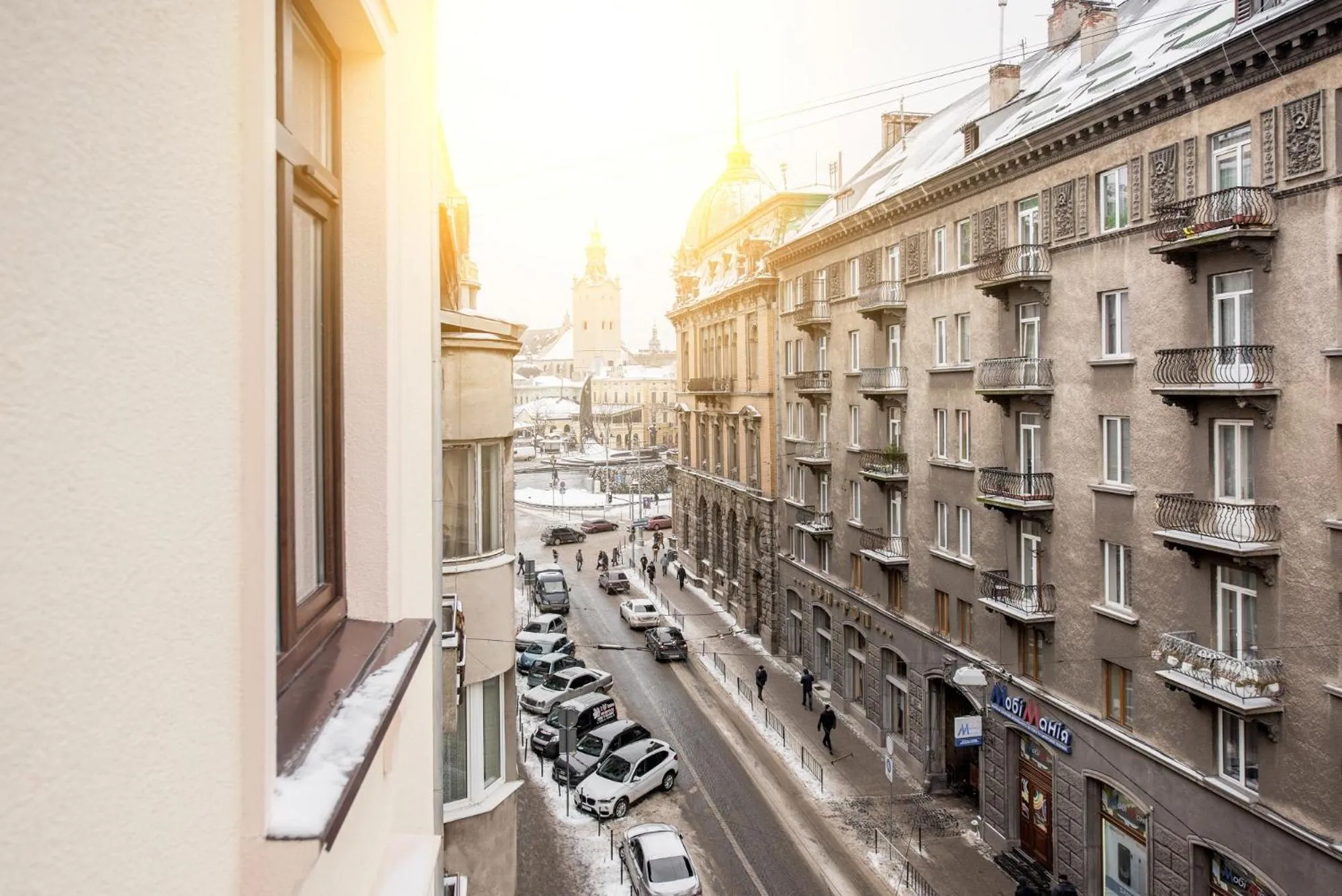 City view in Jam Hotel Hnatyuka