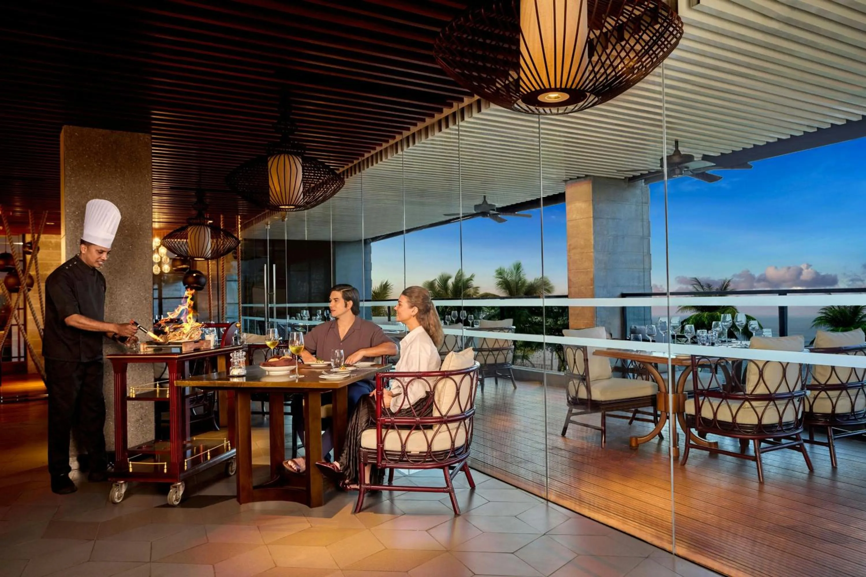 Restaurant/places to eat in Weligama Bay Marriott Resort & Spa