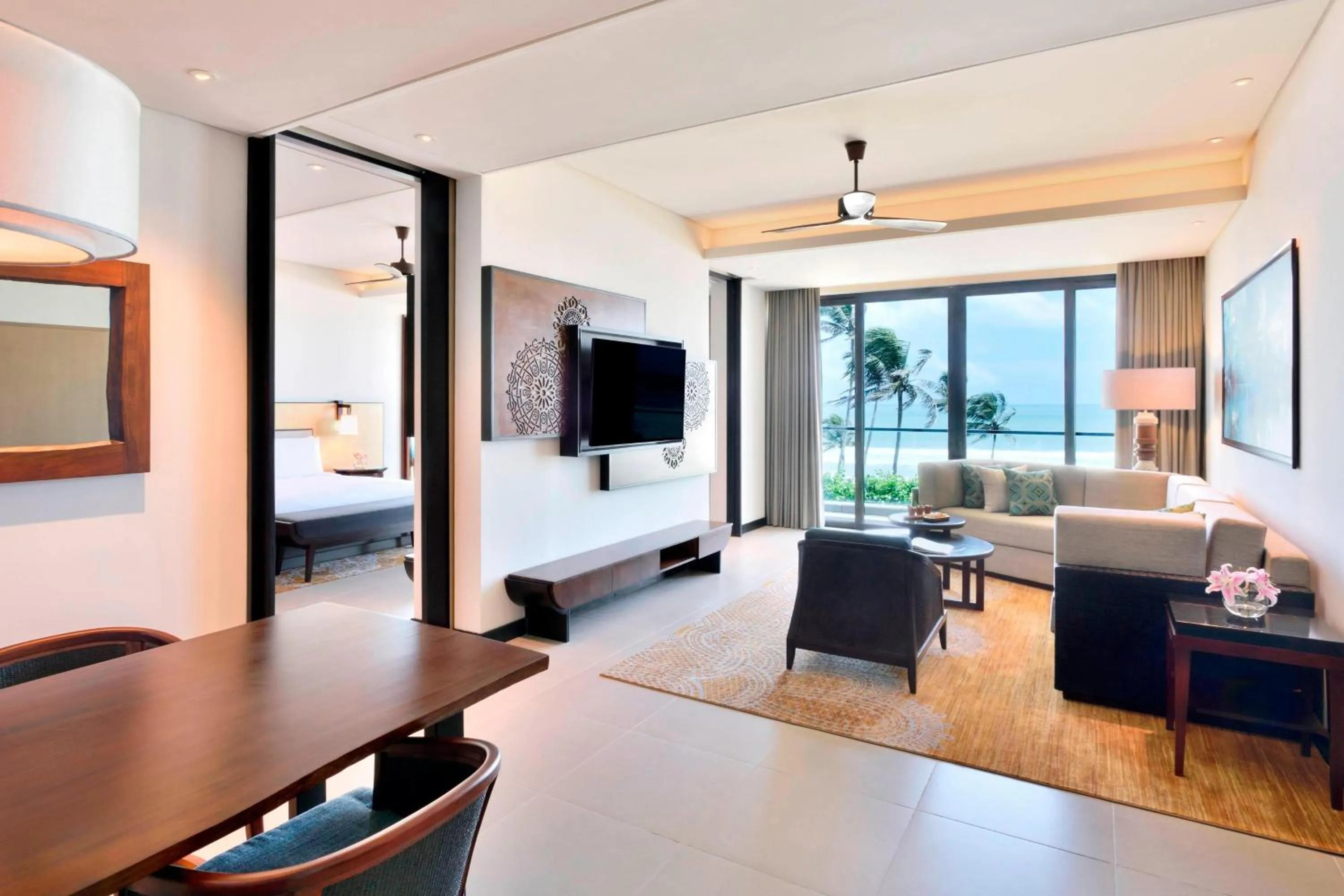 Living room, Bed in Weligama Bay Marriott Resort & Spa