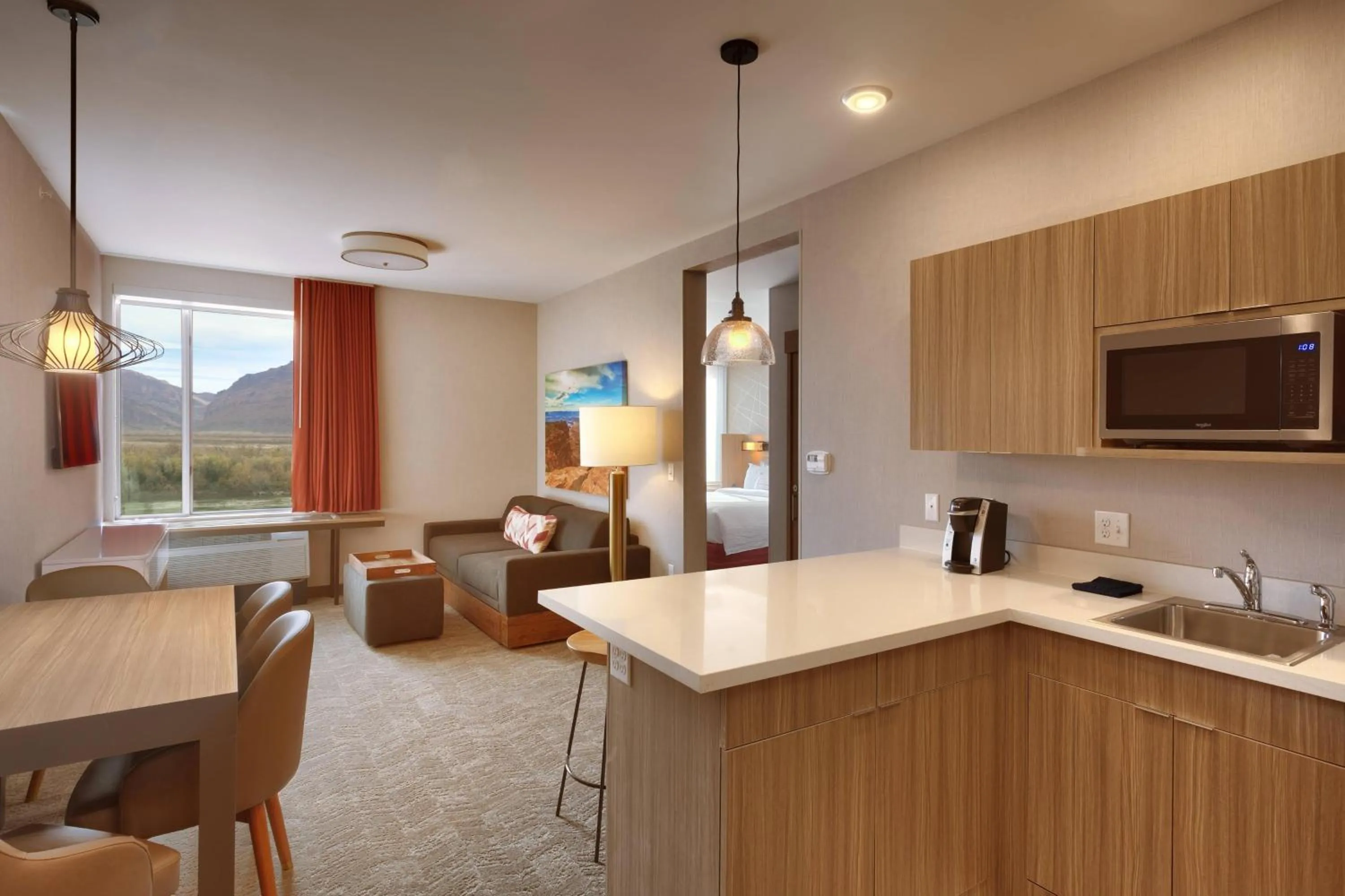 Living room in SpringHill Suites by Marriott Moab