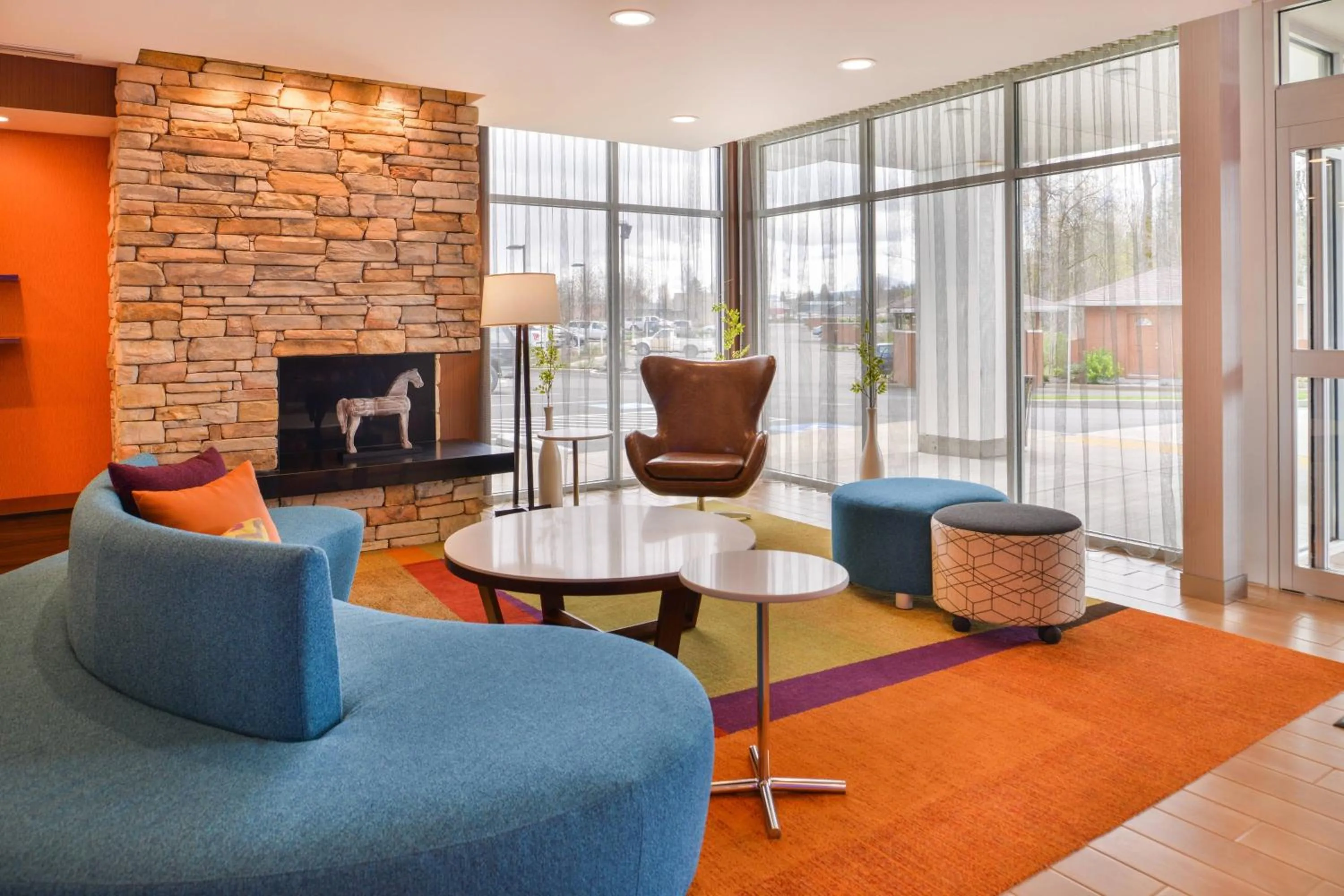 Lobby or reception in Fairfield Inn & Suites by Marriott Eugene East/Springfield