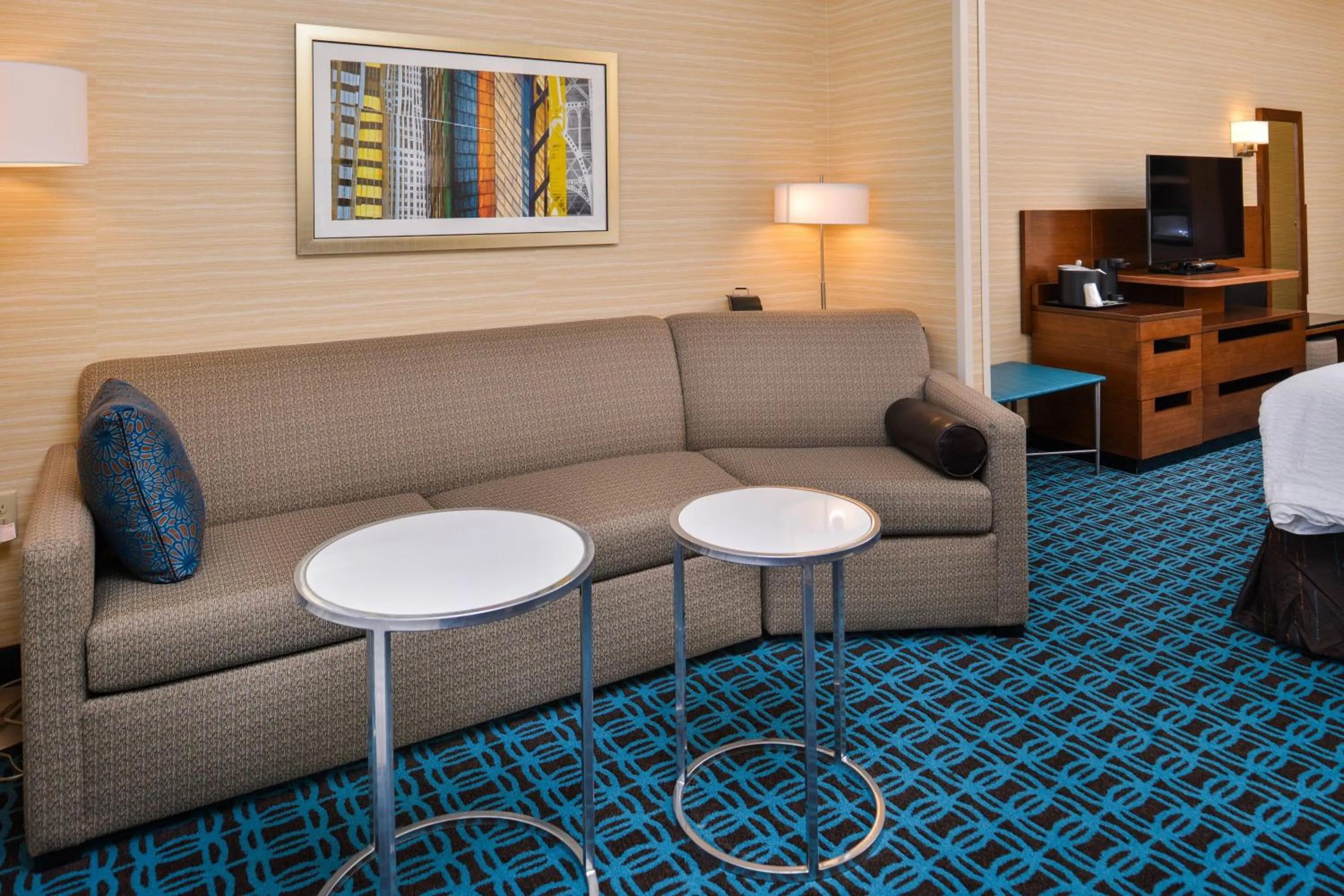 Living room in Fairfield Inn & Suites by Marriott Eugene East/Springfield