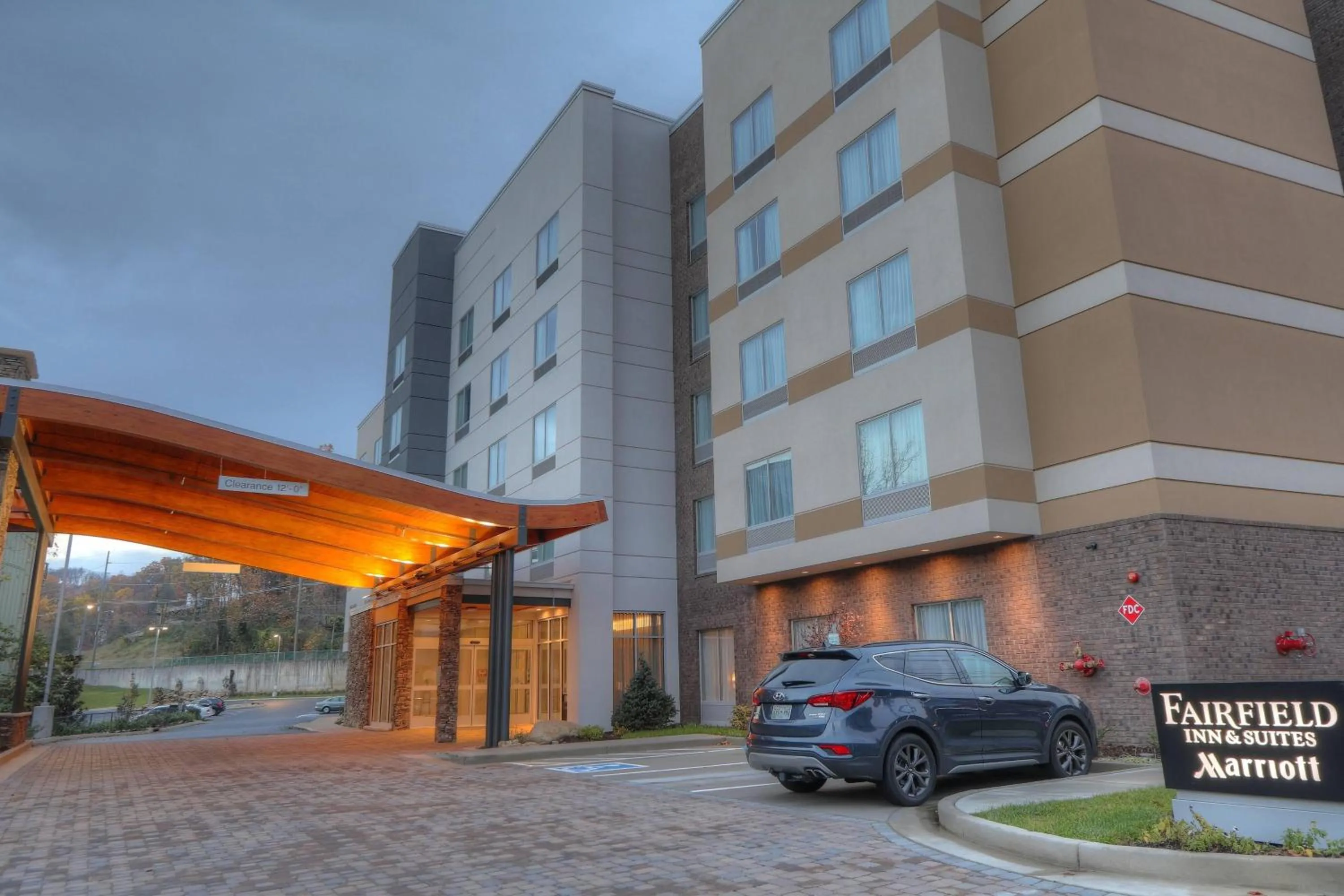 Property building in Fairfield Inn & Suites by Marriott Gatlinburg Downtown
