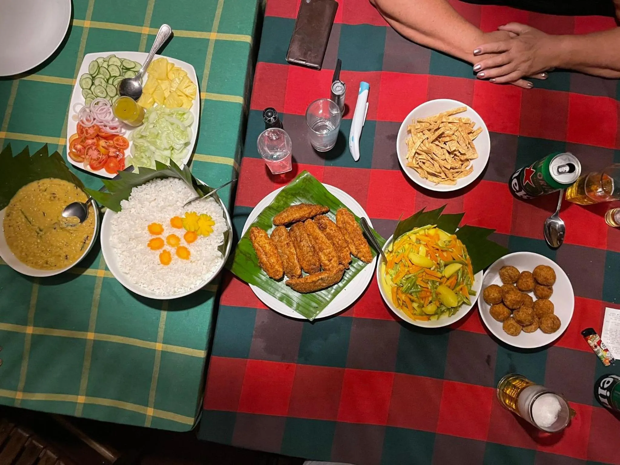 Lunch in Nimal`s Homestay