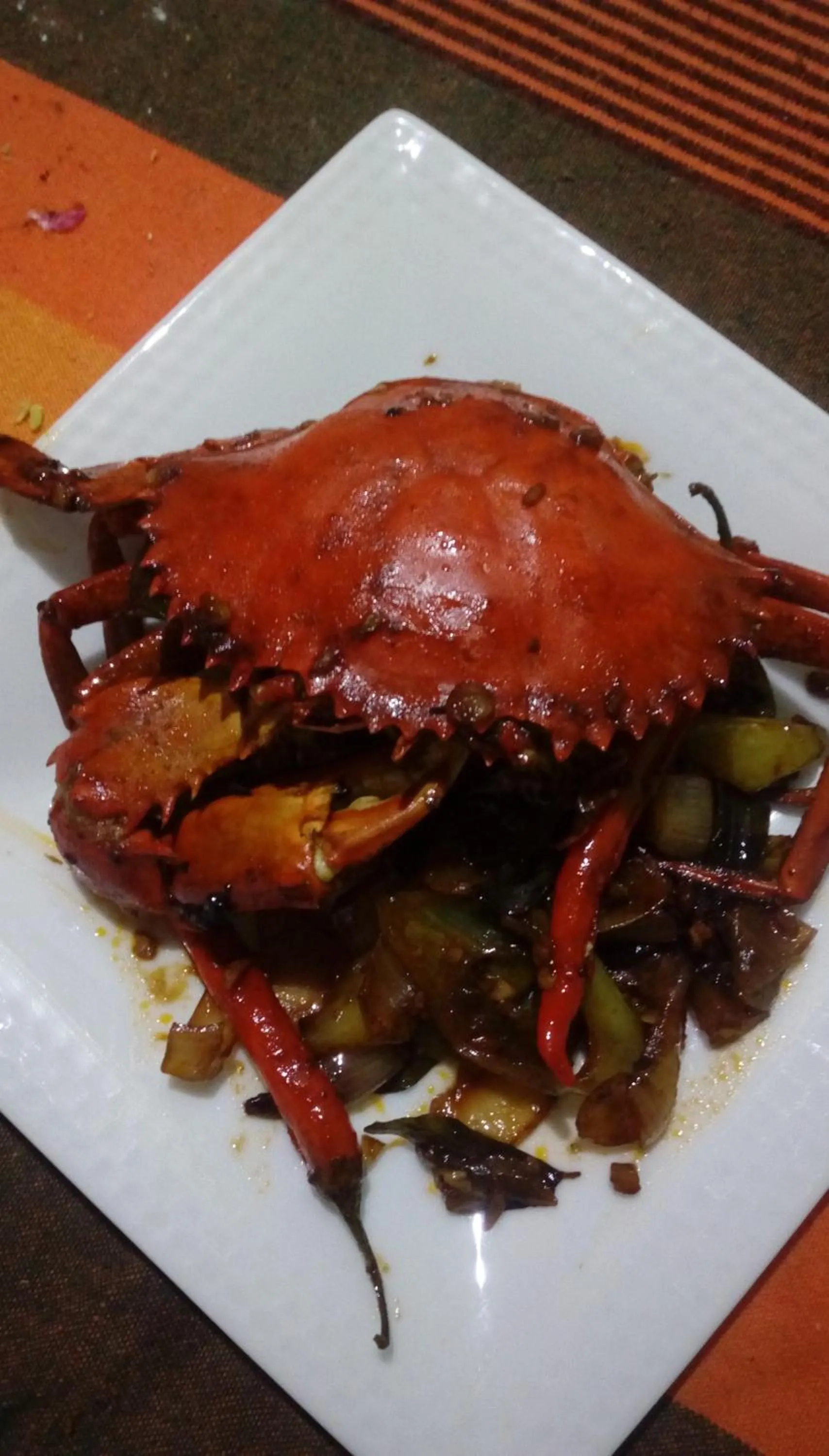 Food close-up in Nimal`s Homestay