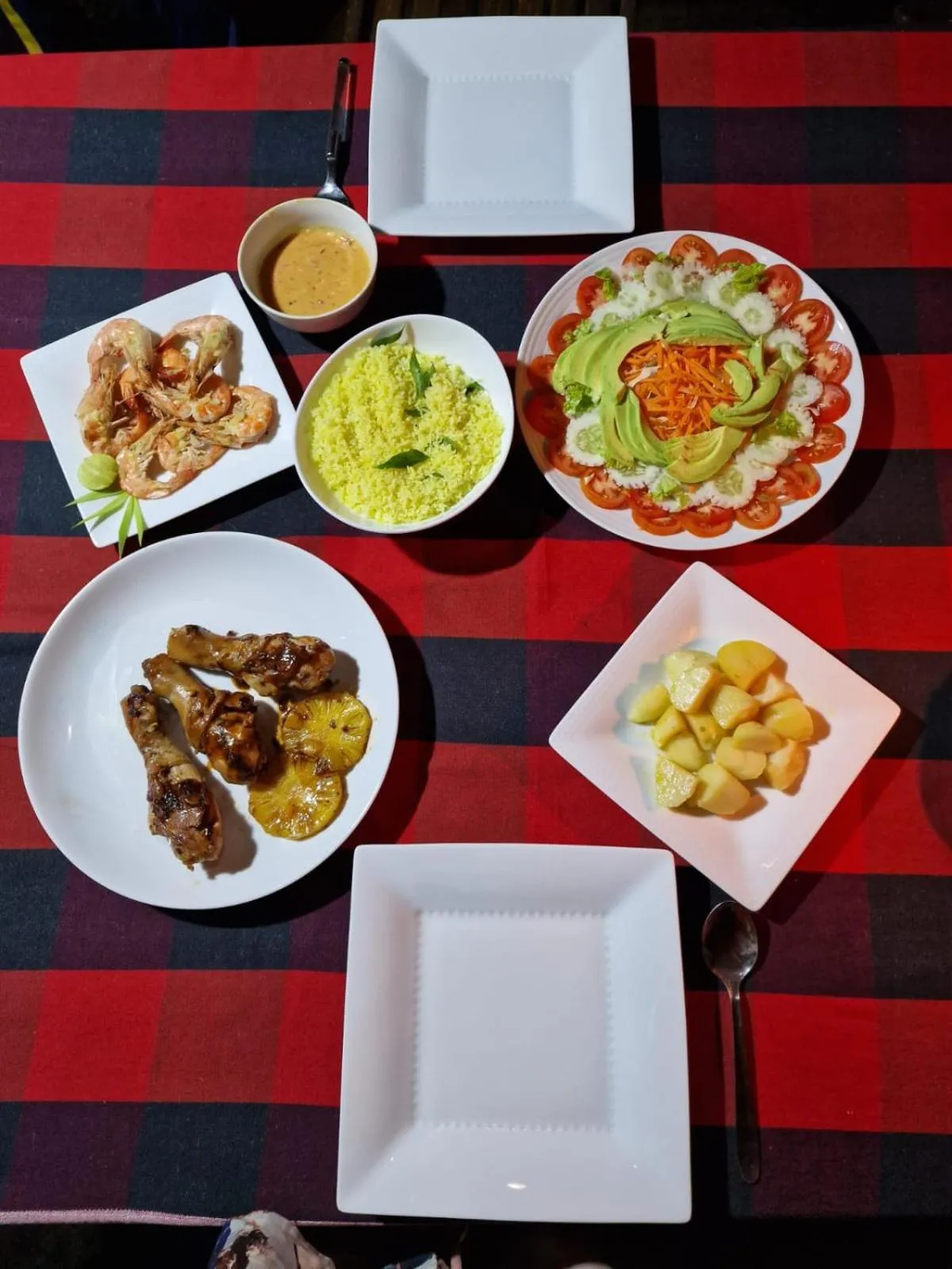 Lunch in Nimal`s Homestay