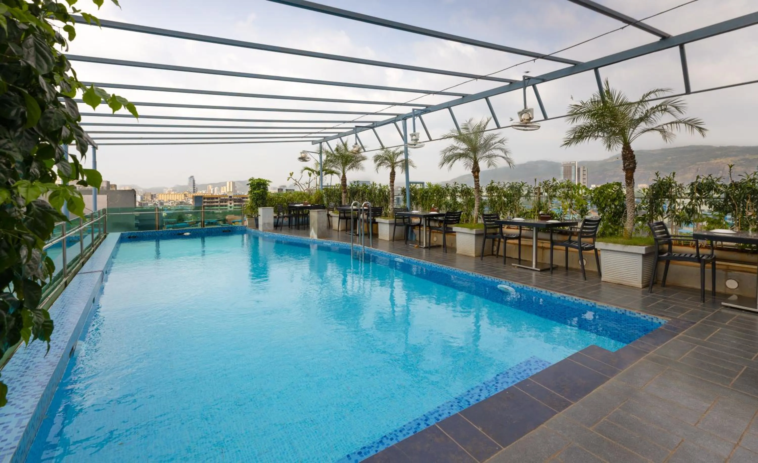 Swimming pool in Yogi Executive, Navi Mumbai