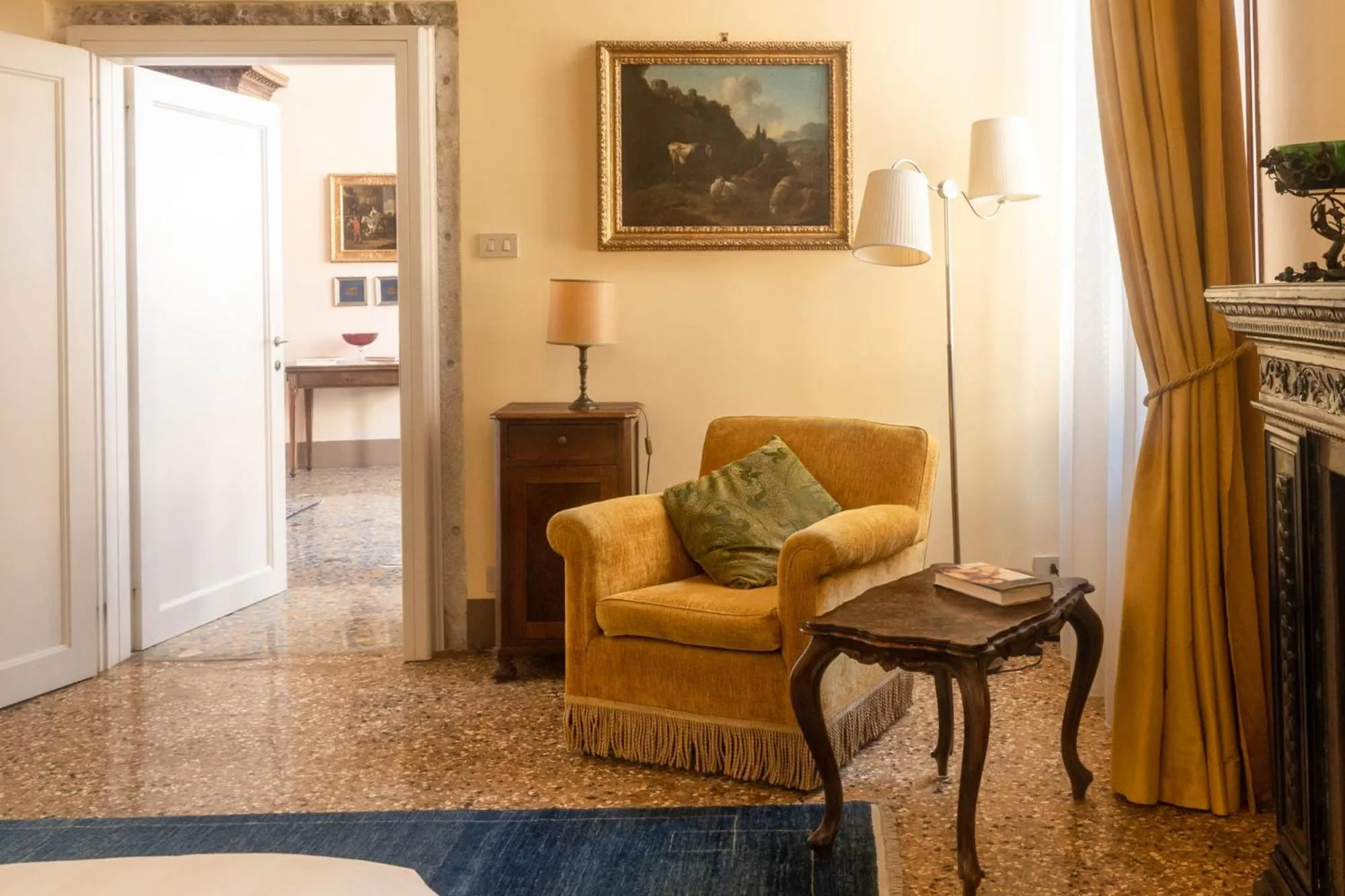 Seating area in Campiello Zen B&B