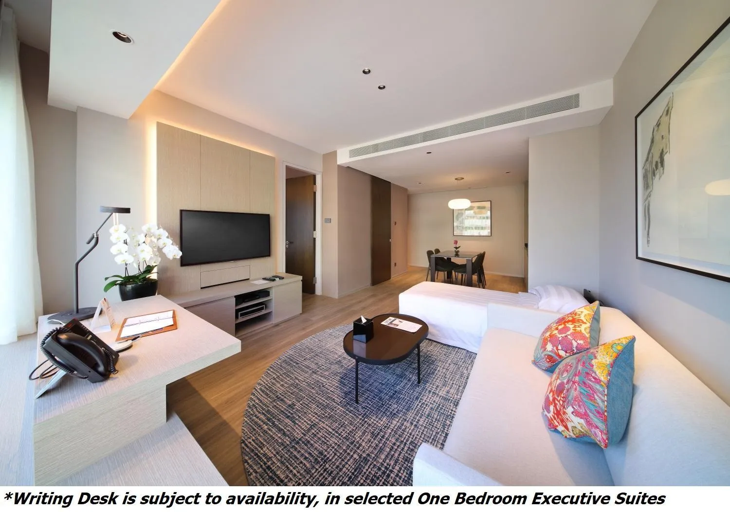 Living room in Pan Pacific Serviced Suites Orchard, Singapore