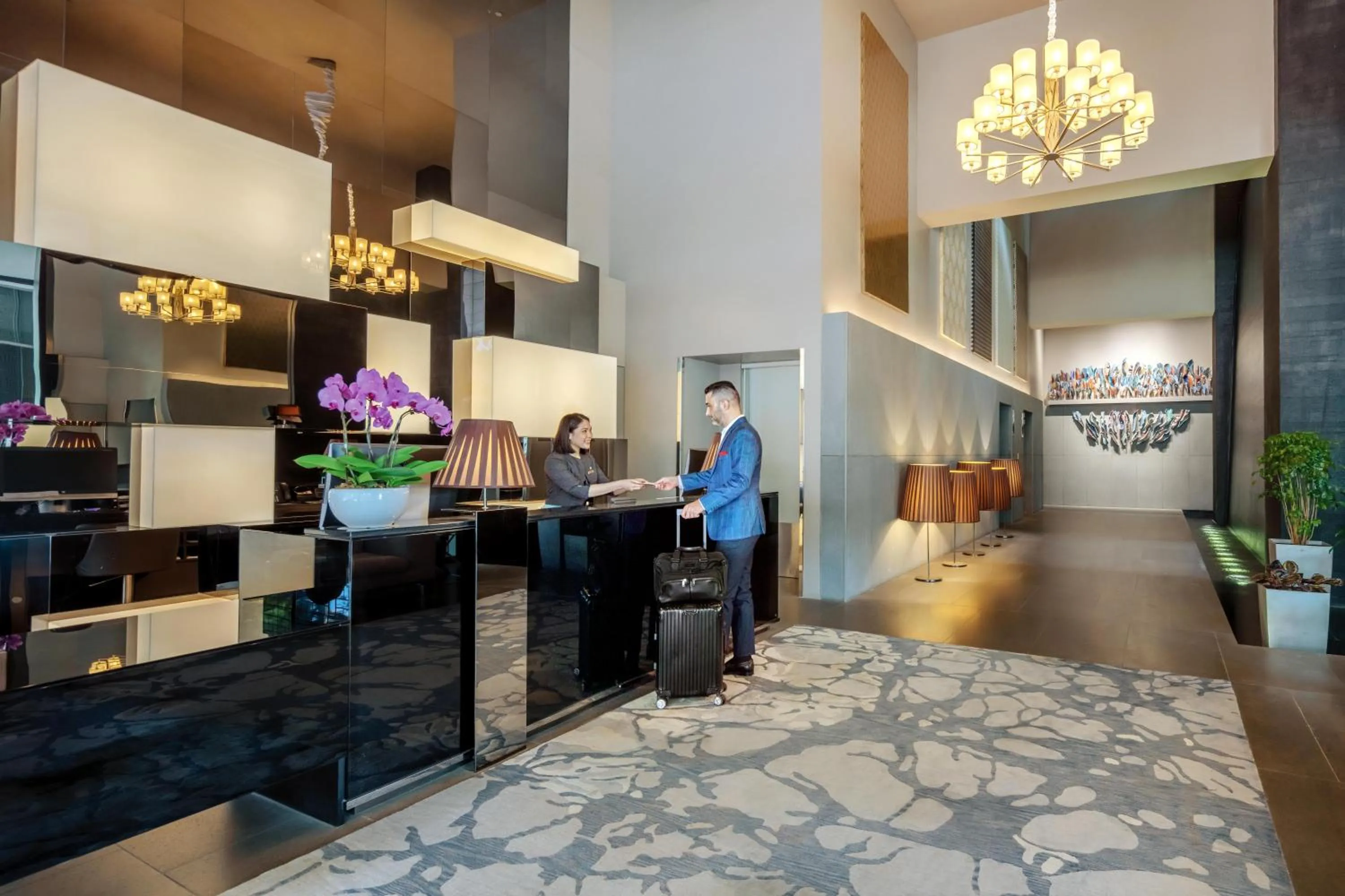 Property building in Pan Pacific Serviced Suites Orchard, Singapore