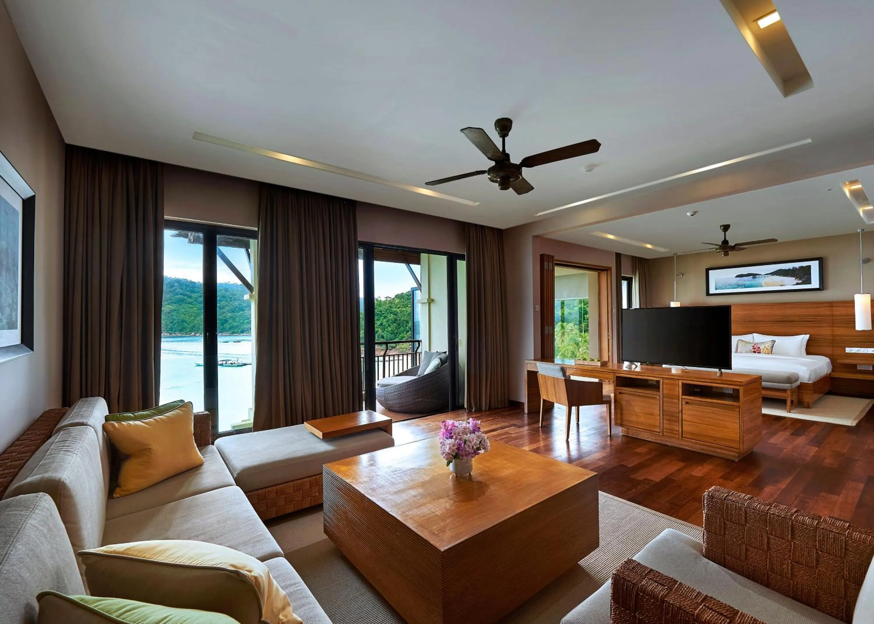 Living room in The Taaras Beach & Spa Resort