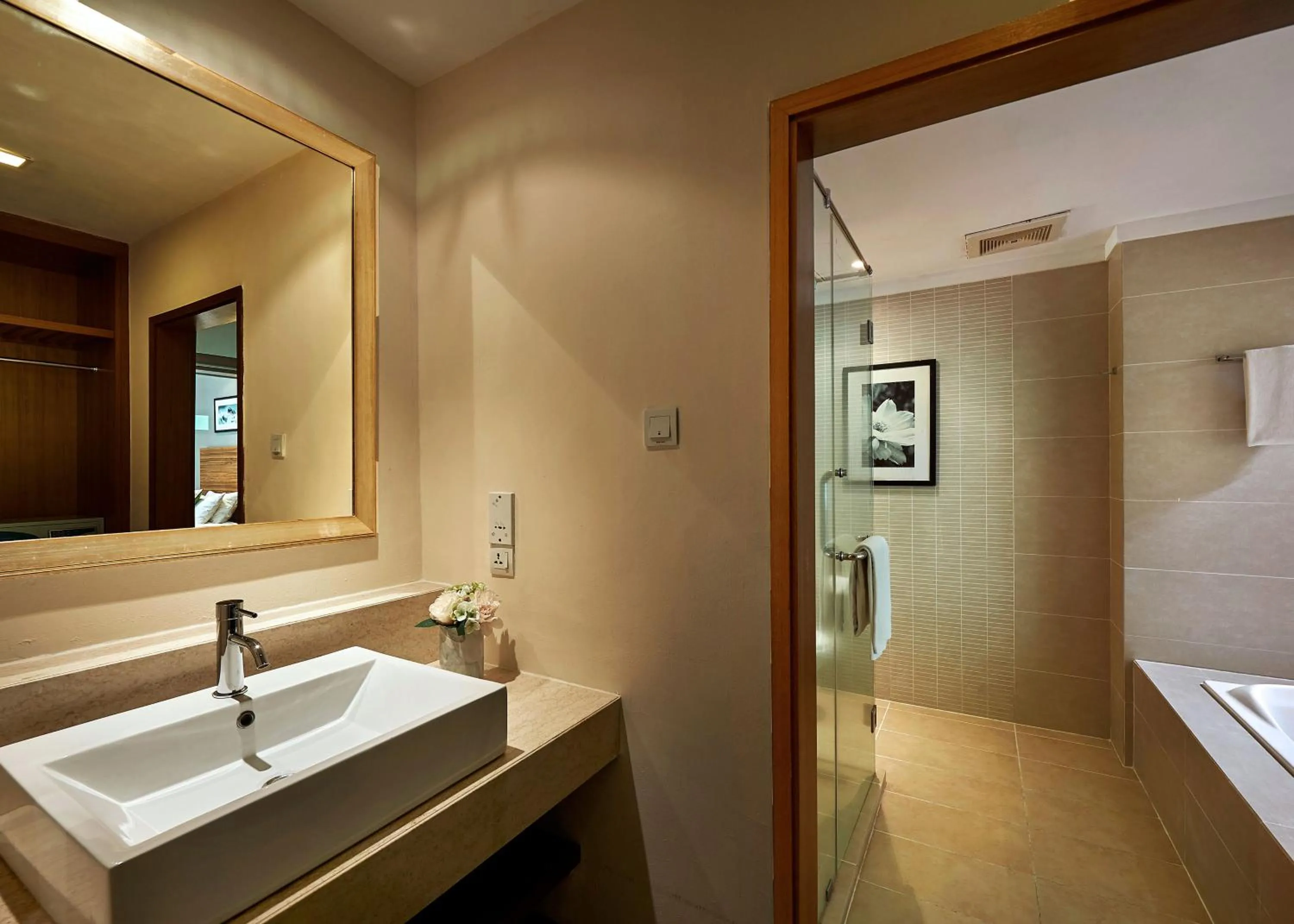 Bathroom in The Taaras Beach & Spa Resort