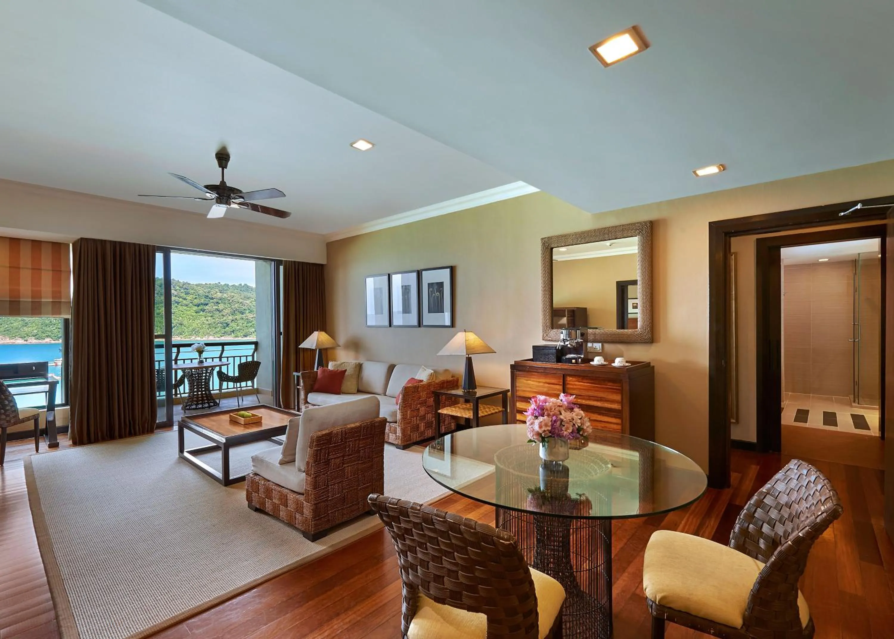 Living room in The Taaras Beach & Spa Resort