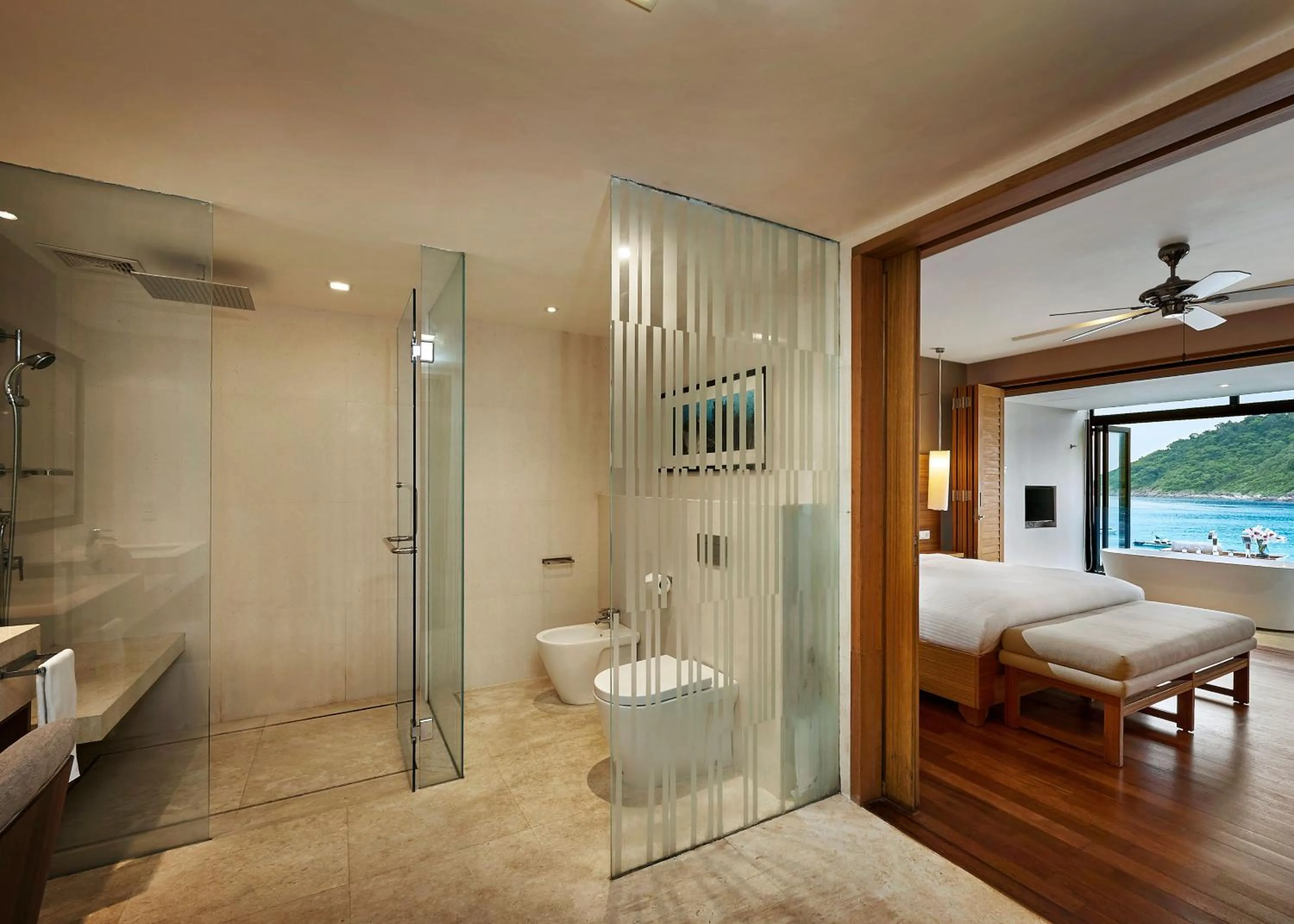 Bathroom in The Taaras Beach & Spa Resort