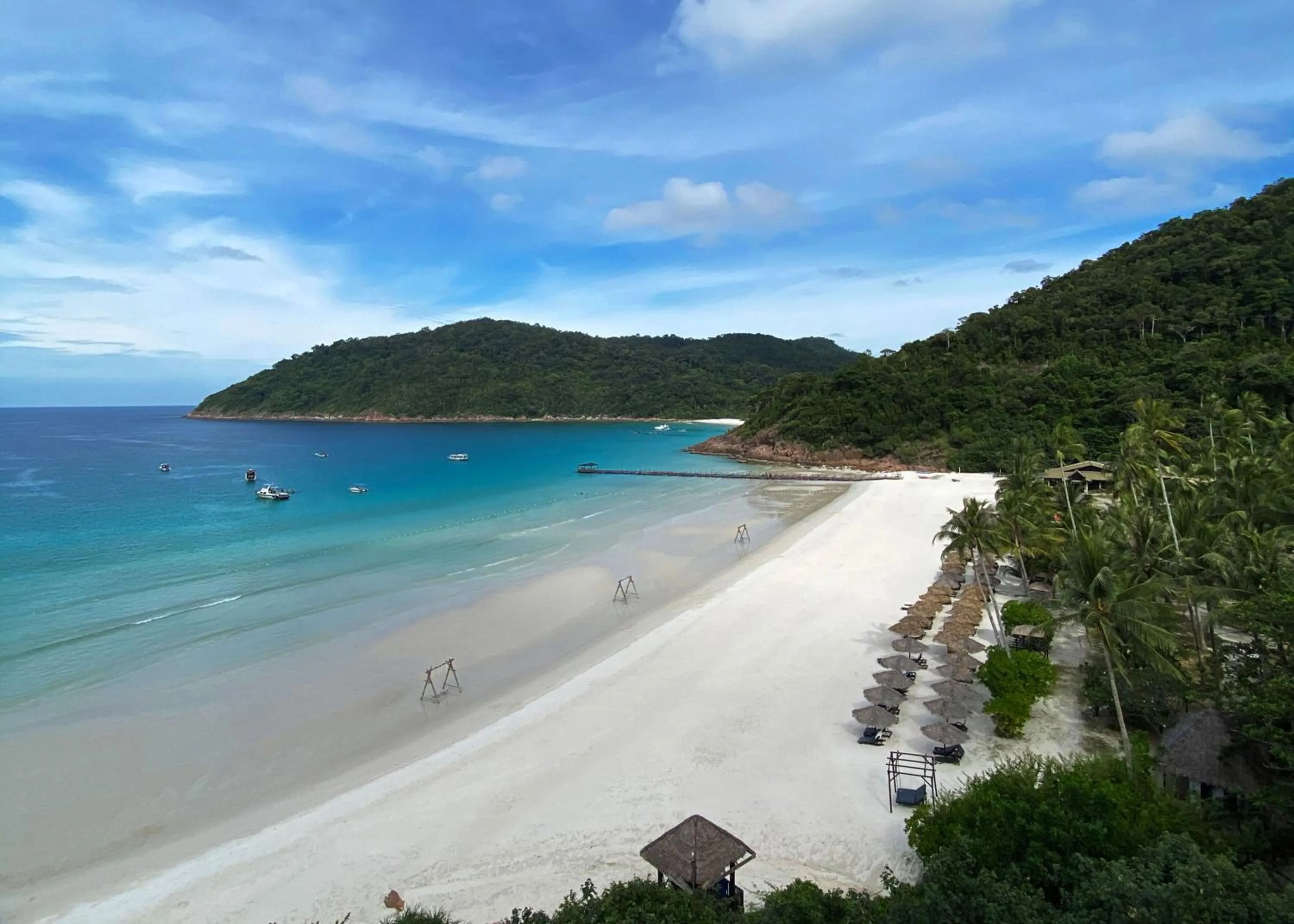 Beach in The Taaras Beach & Spa Resort