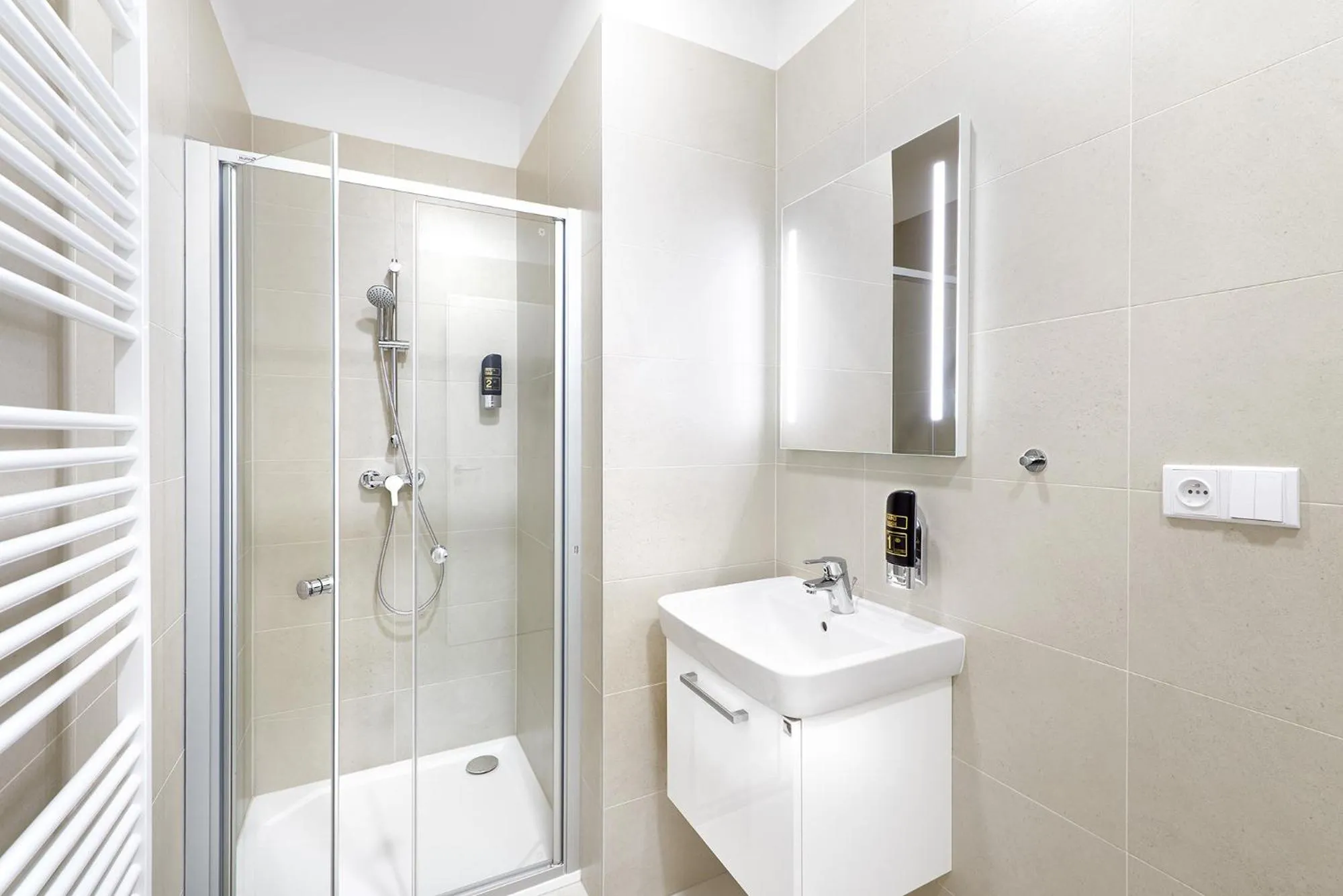 Bathroom in DownTown Suites Belohorska