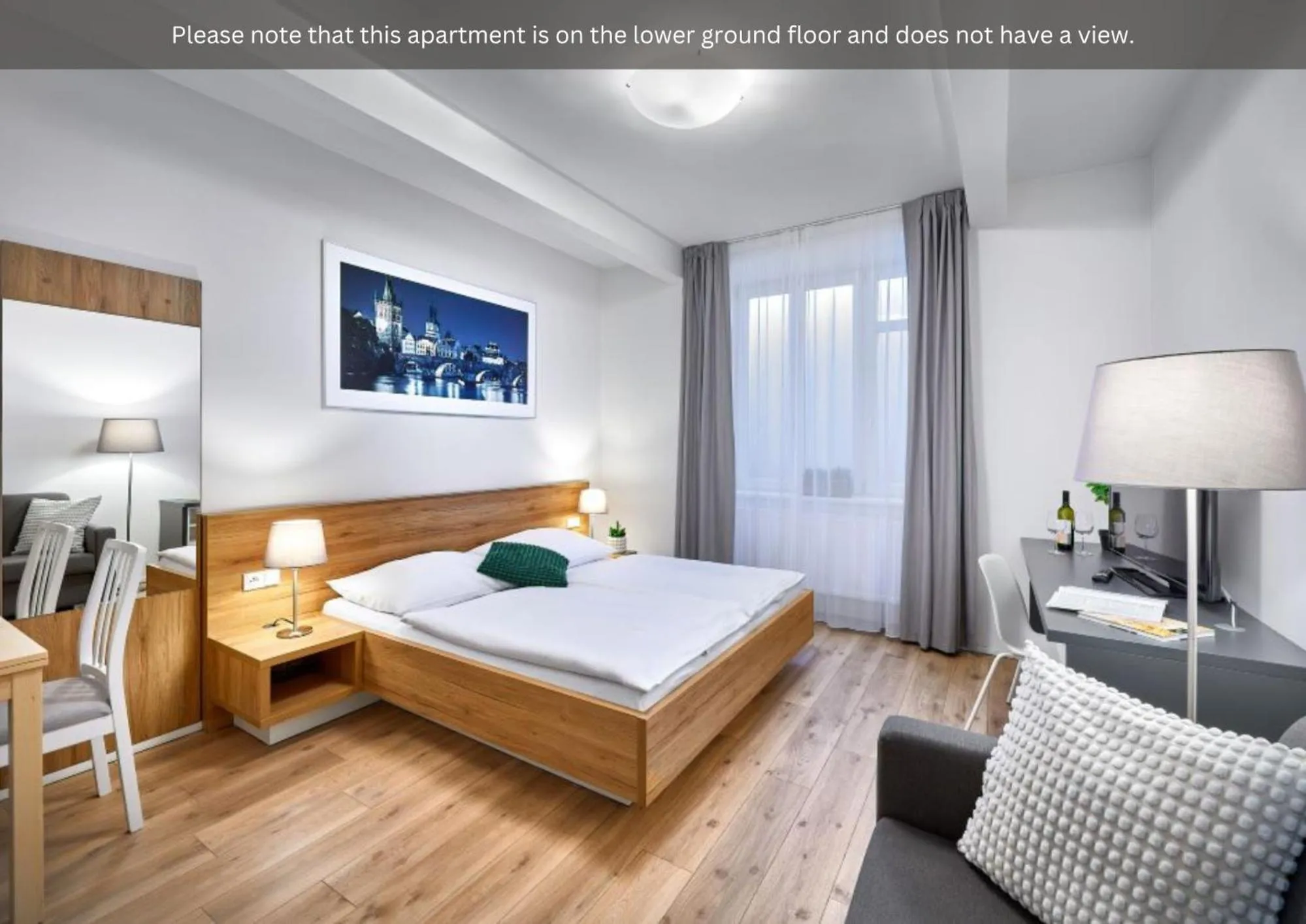 Bed in DownTown Suites Belohorska