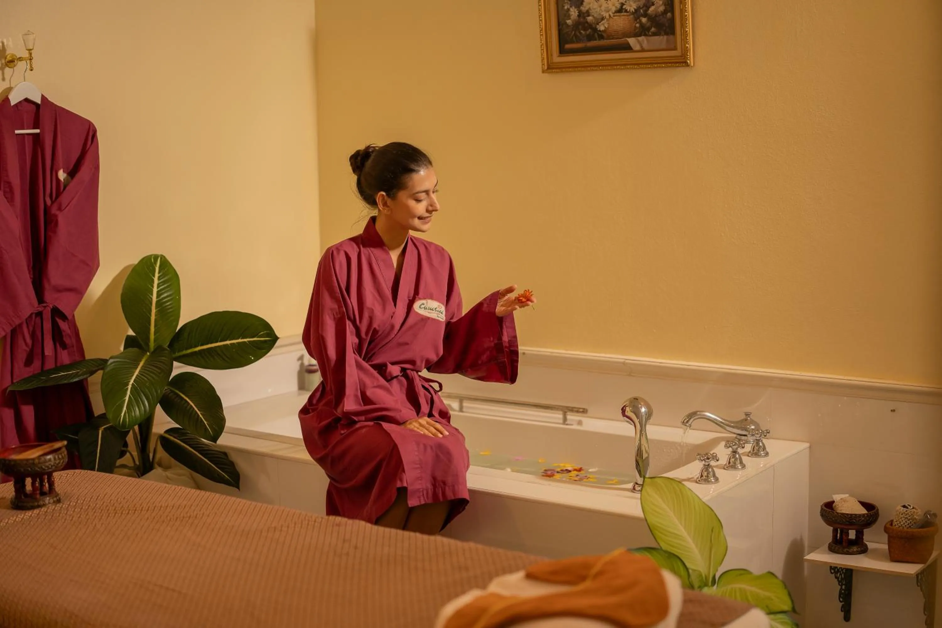 Spa and wellness centre/facilities in Comsaed River Kwai Resort