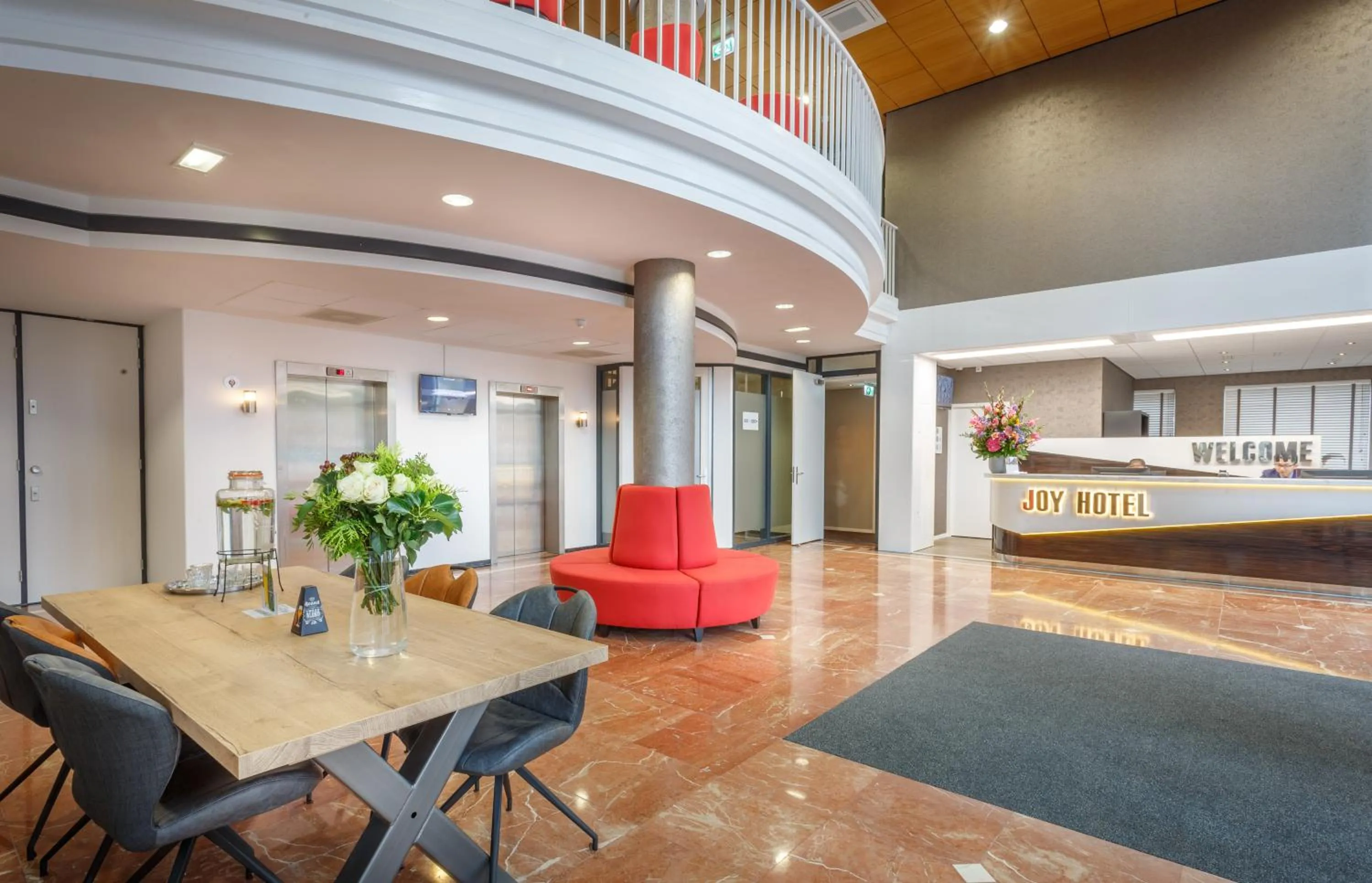 Lobby or reception in Joy Hotel