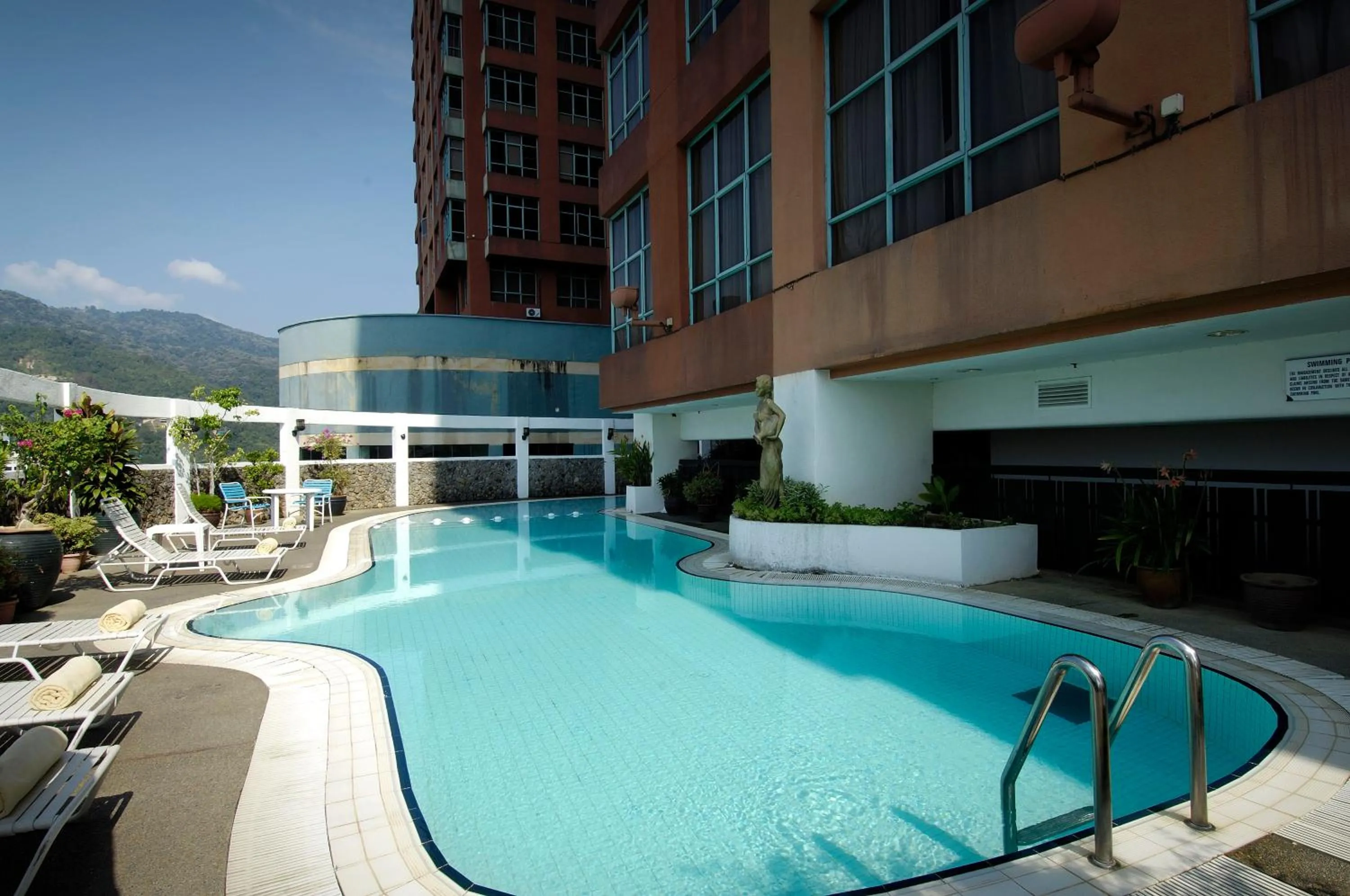 Swimming pool in Berjaya Penang Hotel