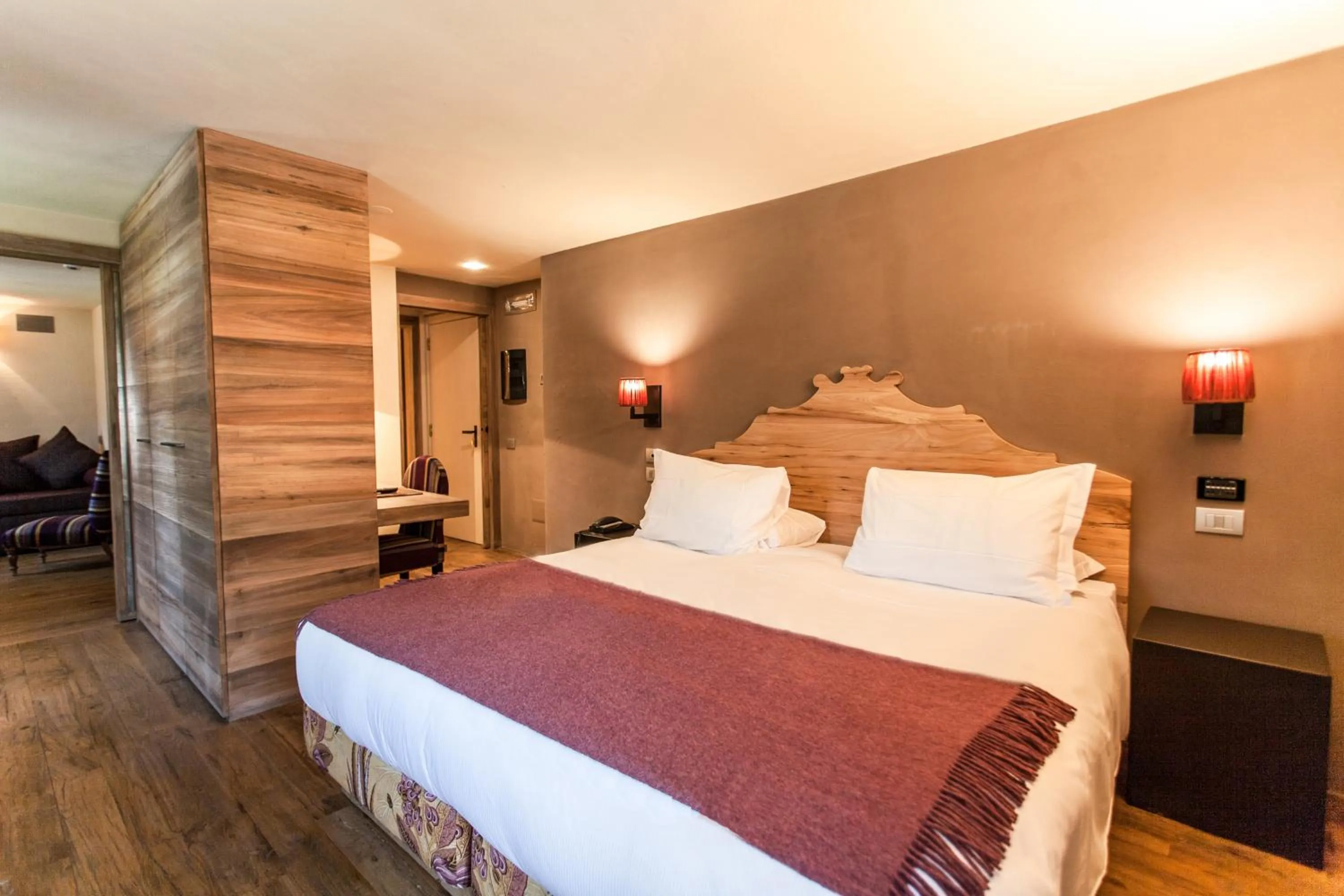 Bedroom, Bed in Chalet Eden Eco Hotel, Restaurant & Wellness