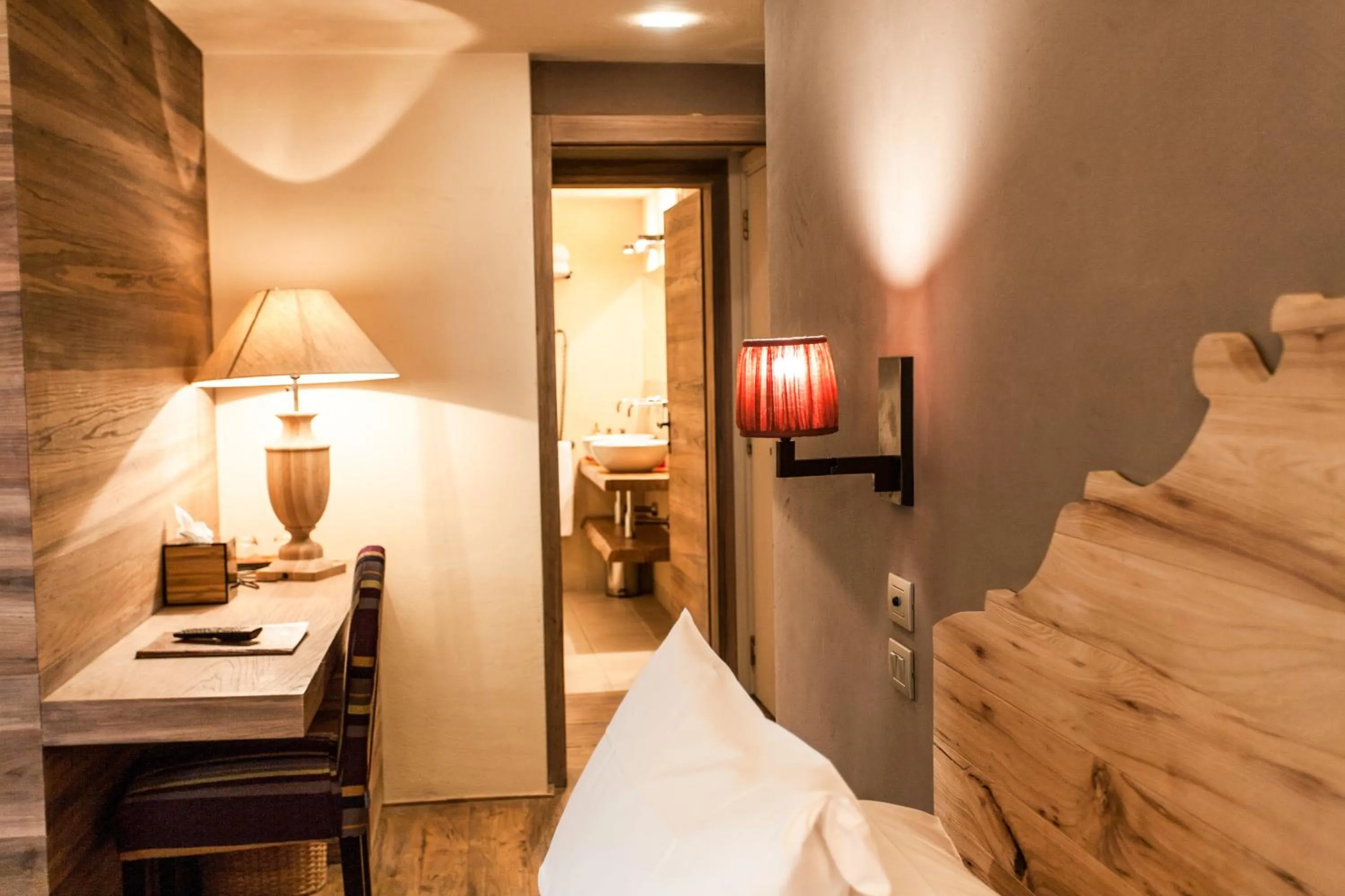 Bedroom, Bed in Chalet Eden Eco Hotel, Restaurant & Wellness