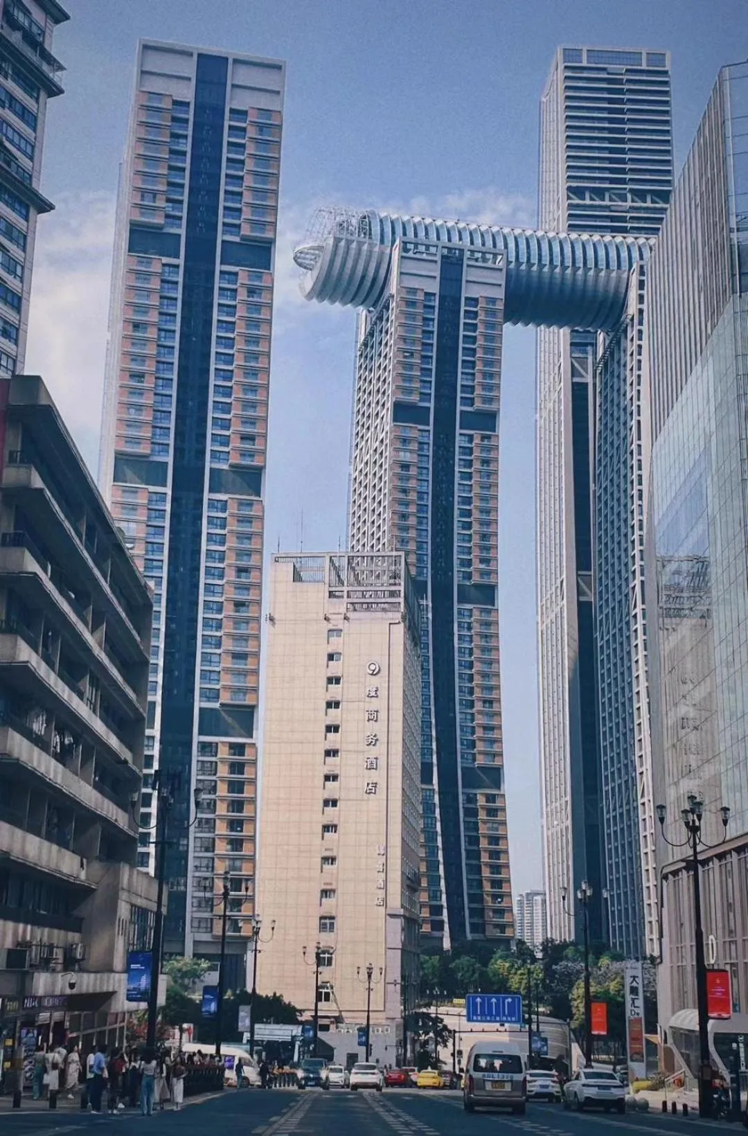 City view, Property Building in Dekin Hotel Chongqing Jiefangbei