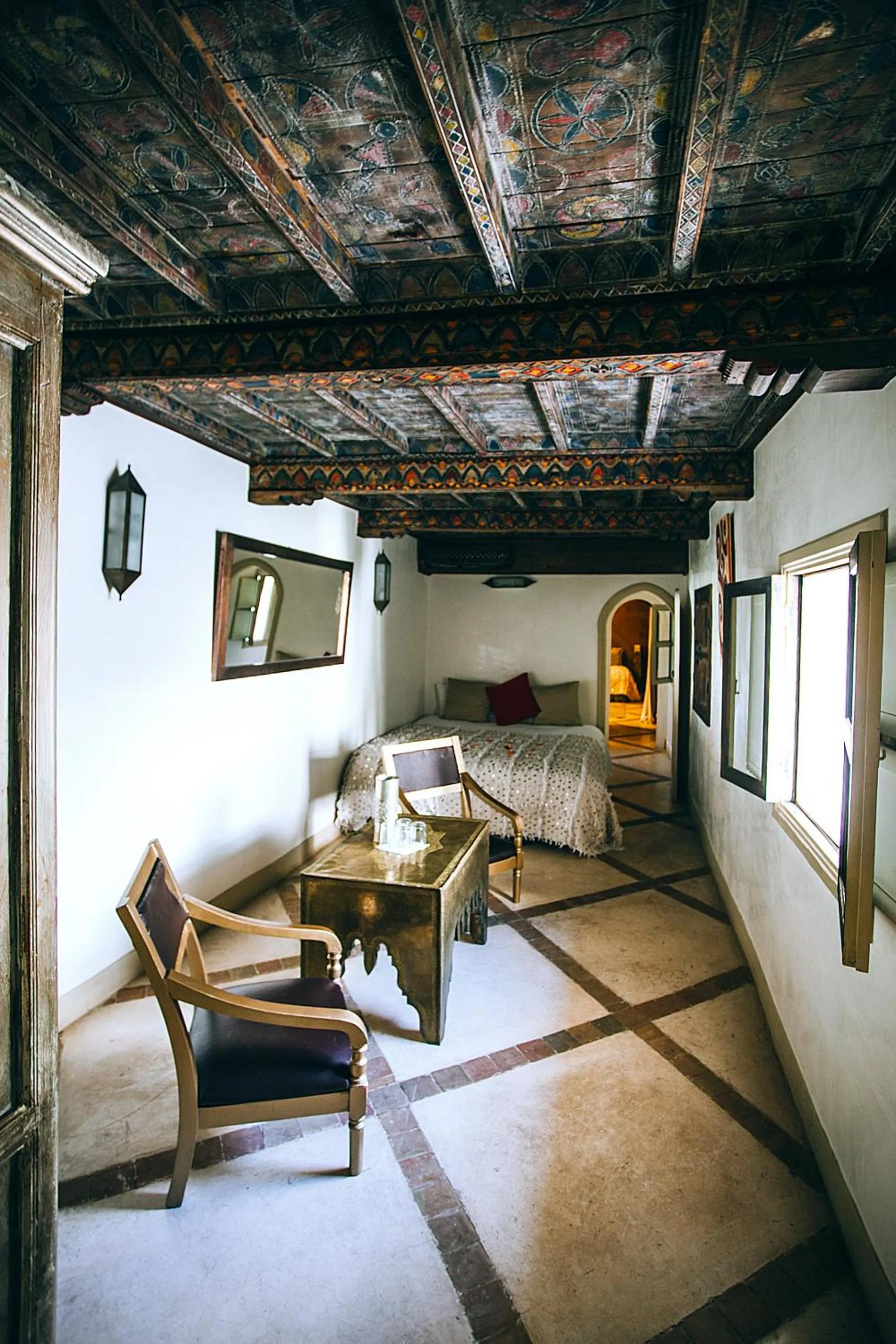 Bedroom in Riad Le Rihani