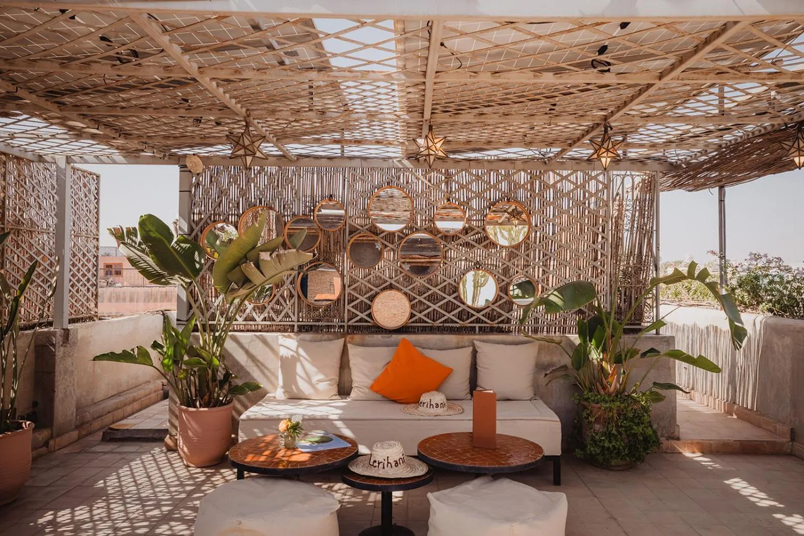 Patio in Riad Le Rihani