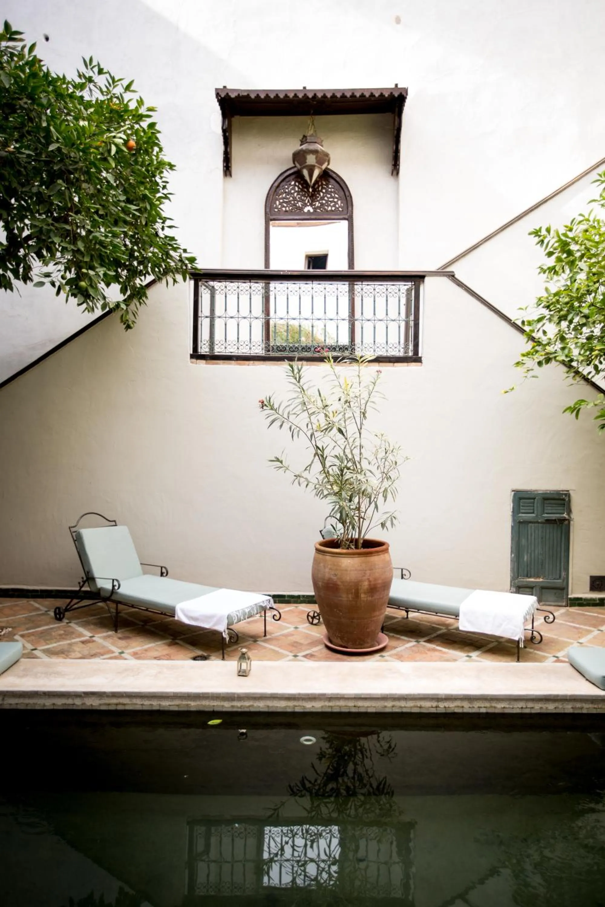 Patio in Riad Le Rihani