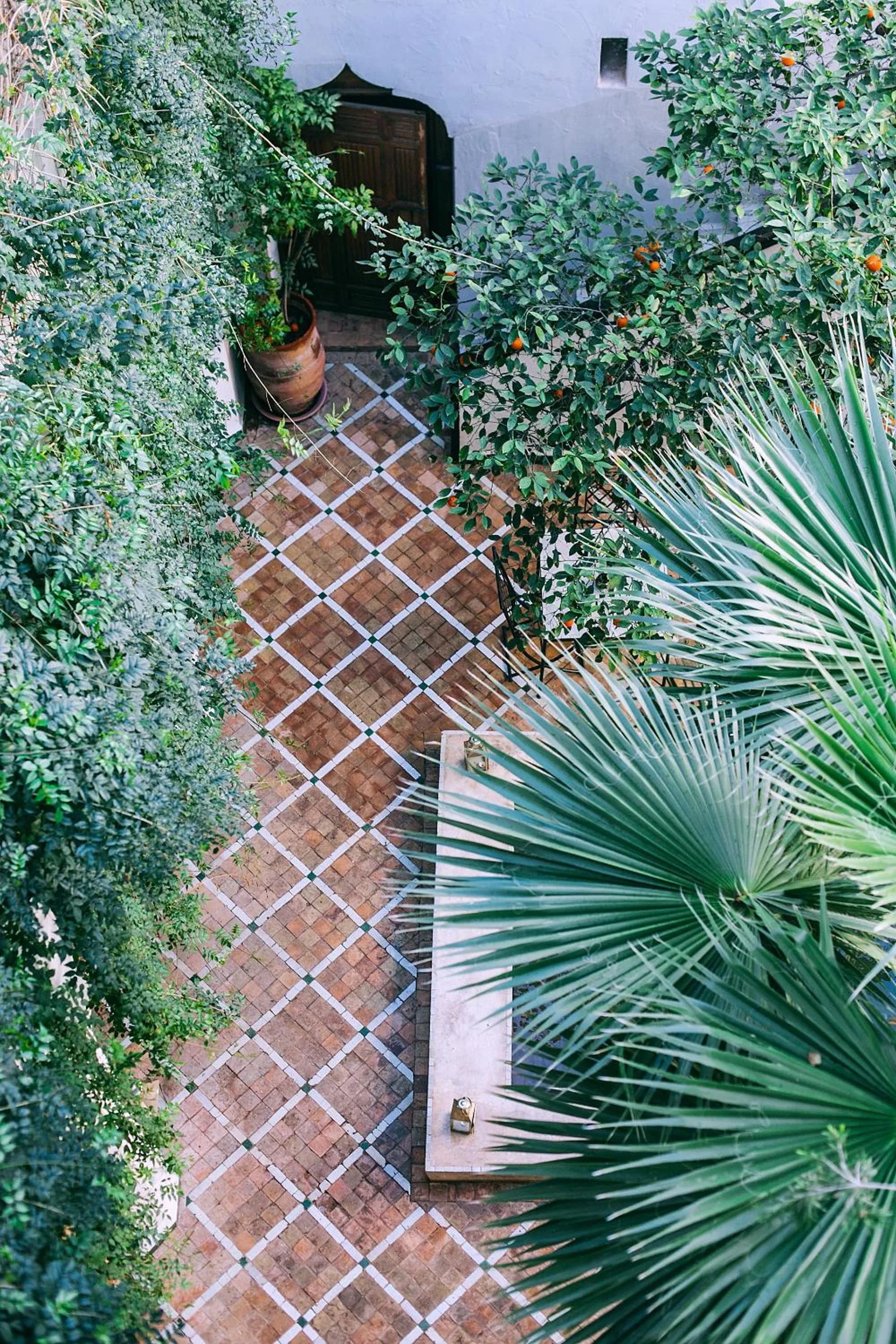 Bird's eye view in Riad Le Rihani