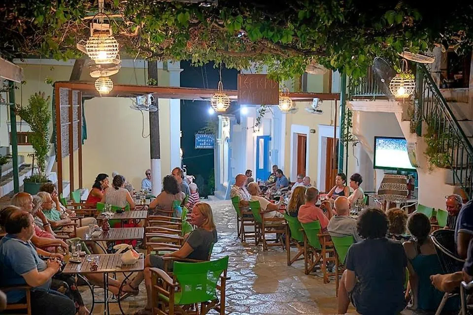 Restaurant/places to eat in Hotel Fiona Symi