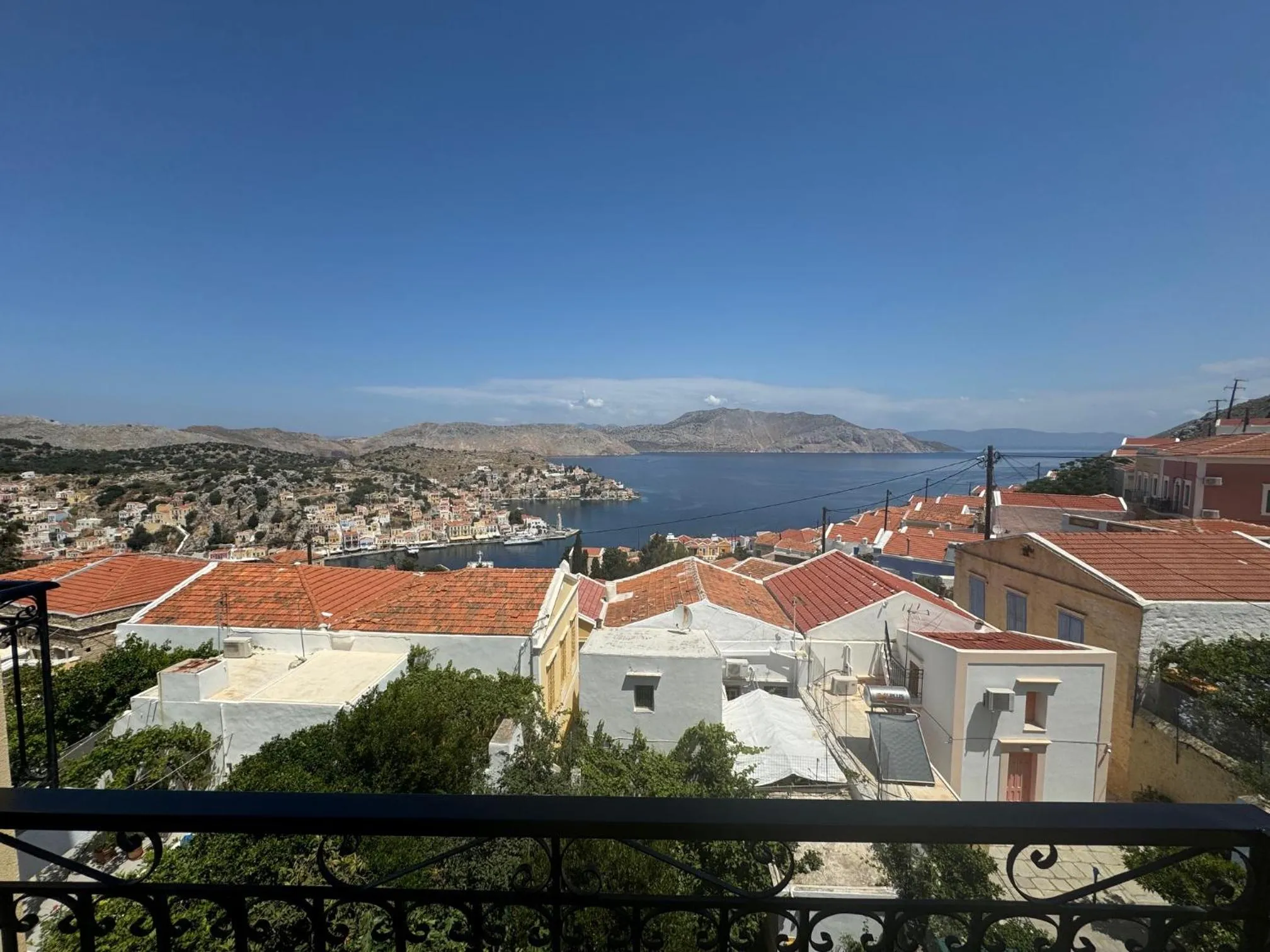 Sea view in Hotel Fiona Symi