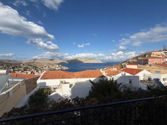 Mountain view in Hotel Fiona Symi