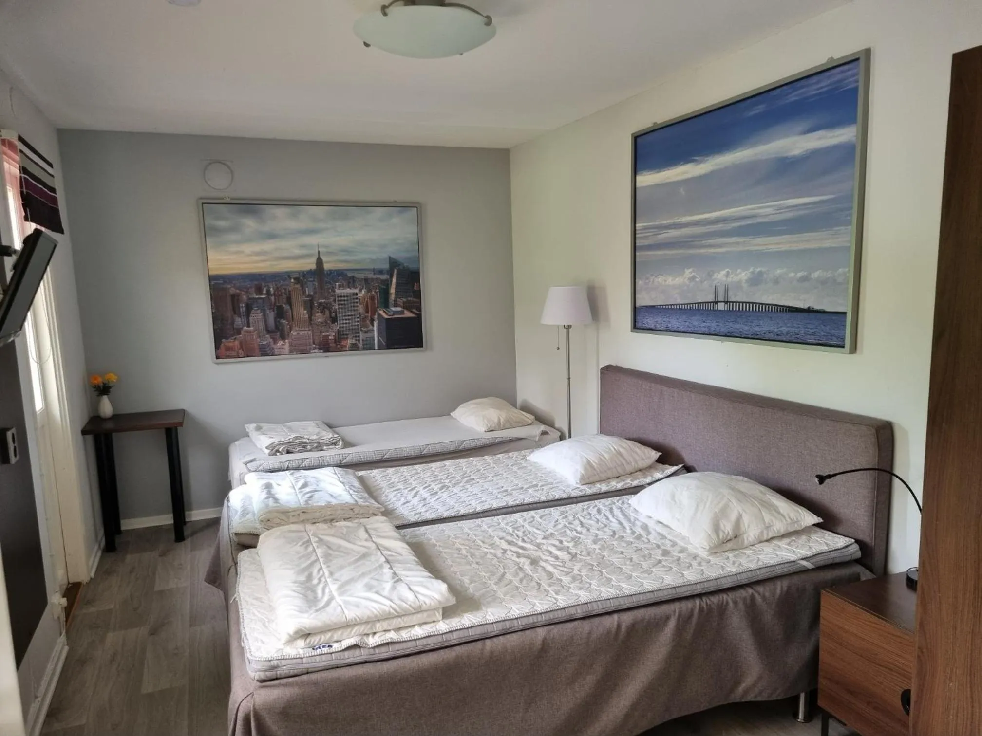 Bed in Nyckelbo Vandrarhem