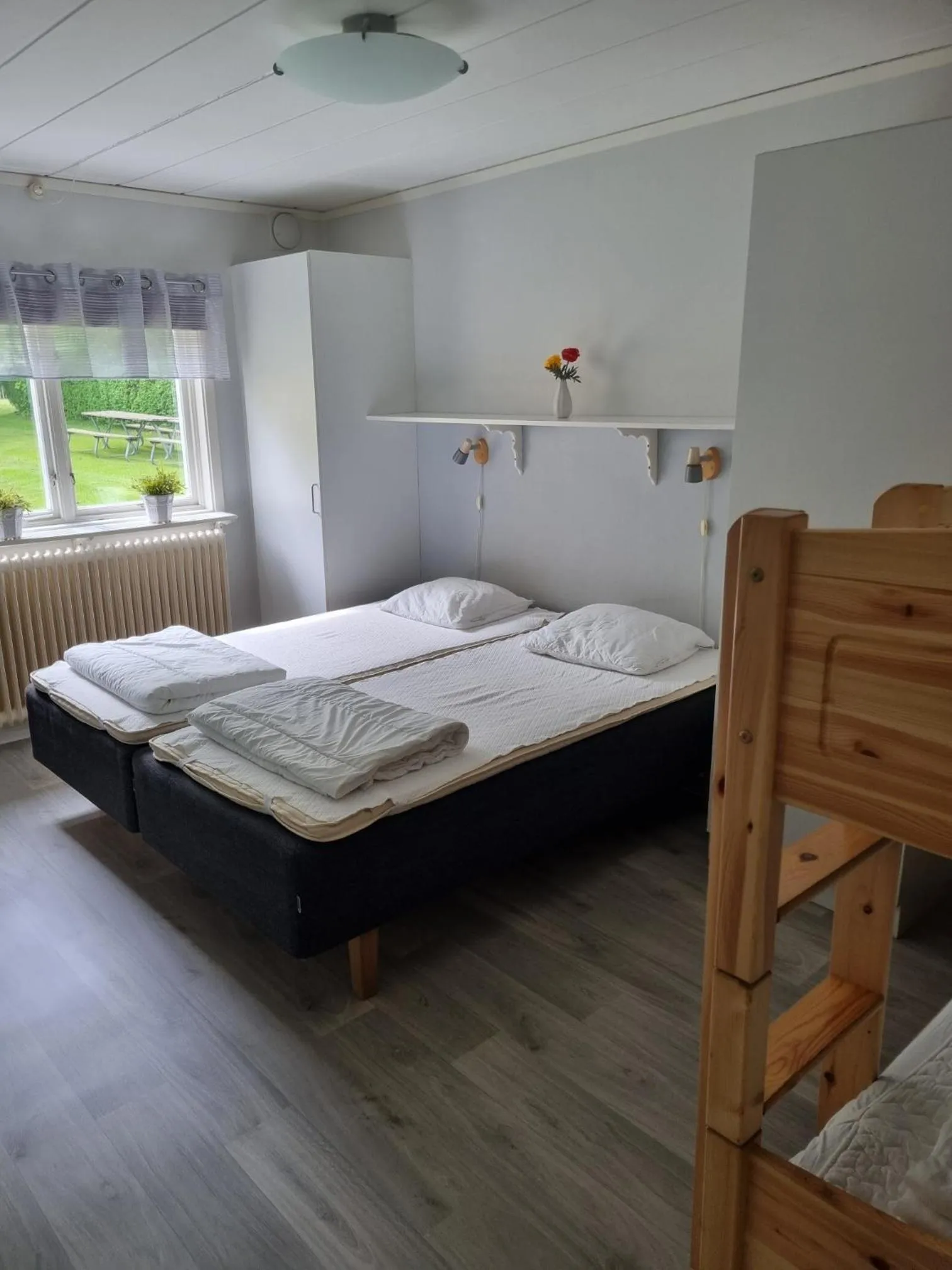 Bed in Nyckelbo Vandrarhem