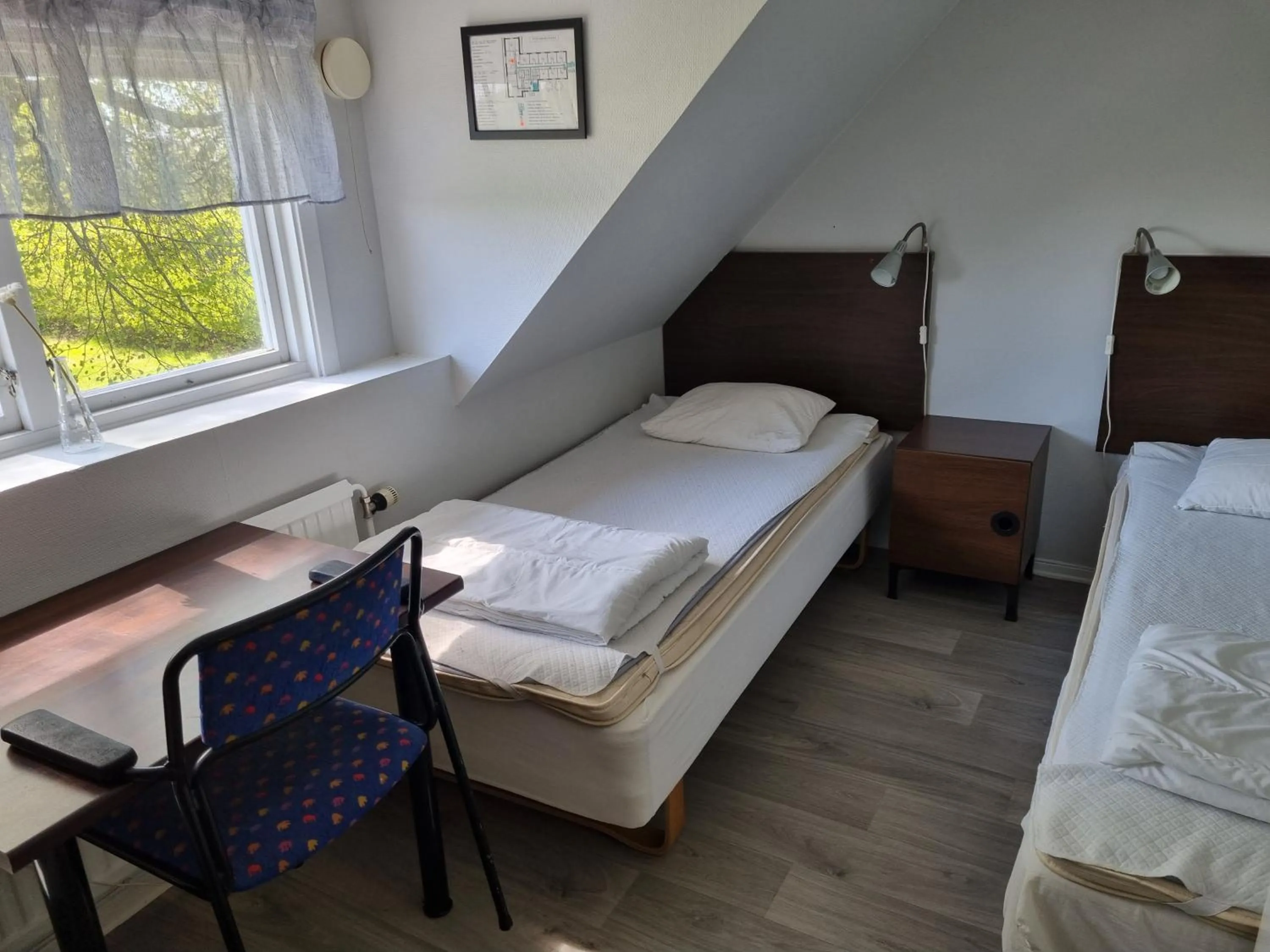 Bed in Nyckelbo Vandrarhem