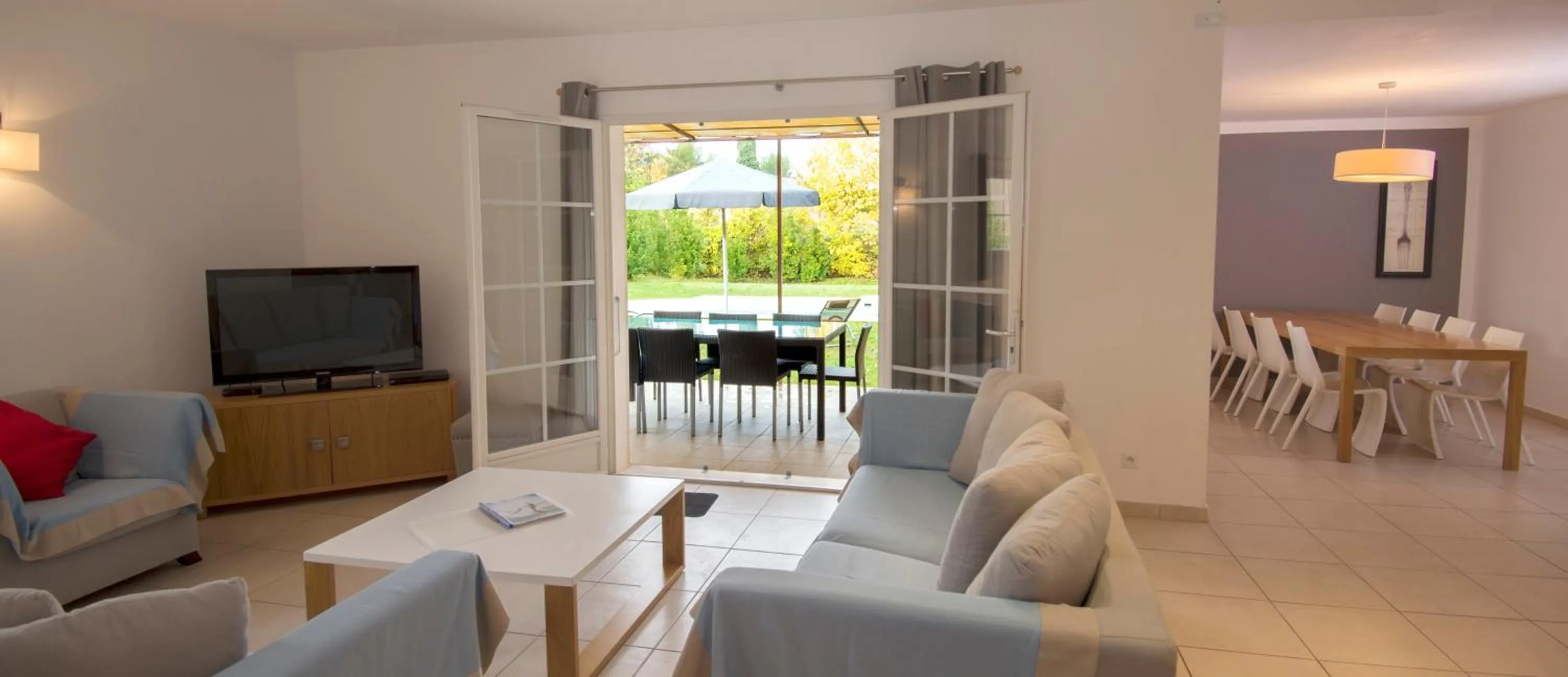 Patio in Lagrange Vacances - Le Clos Savornin