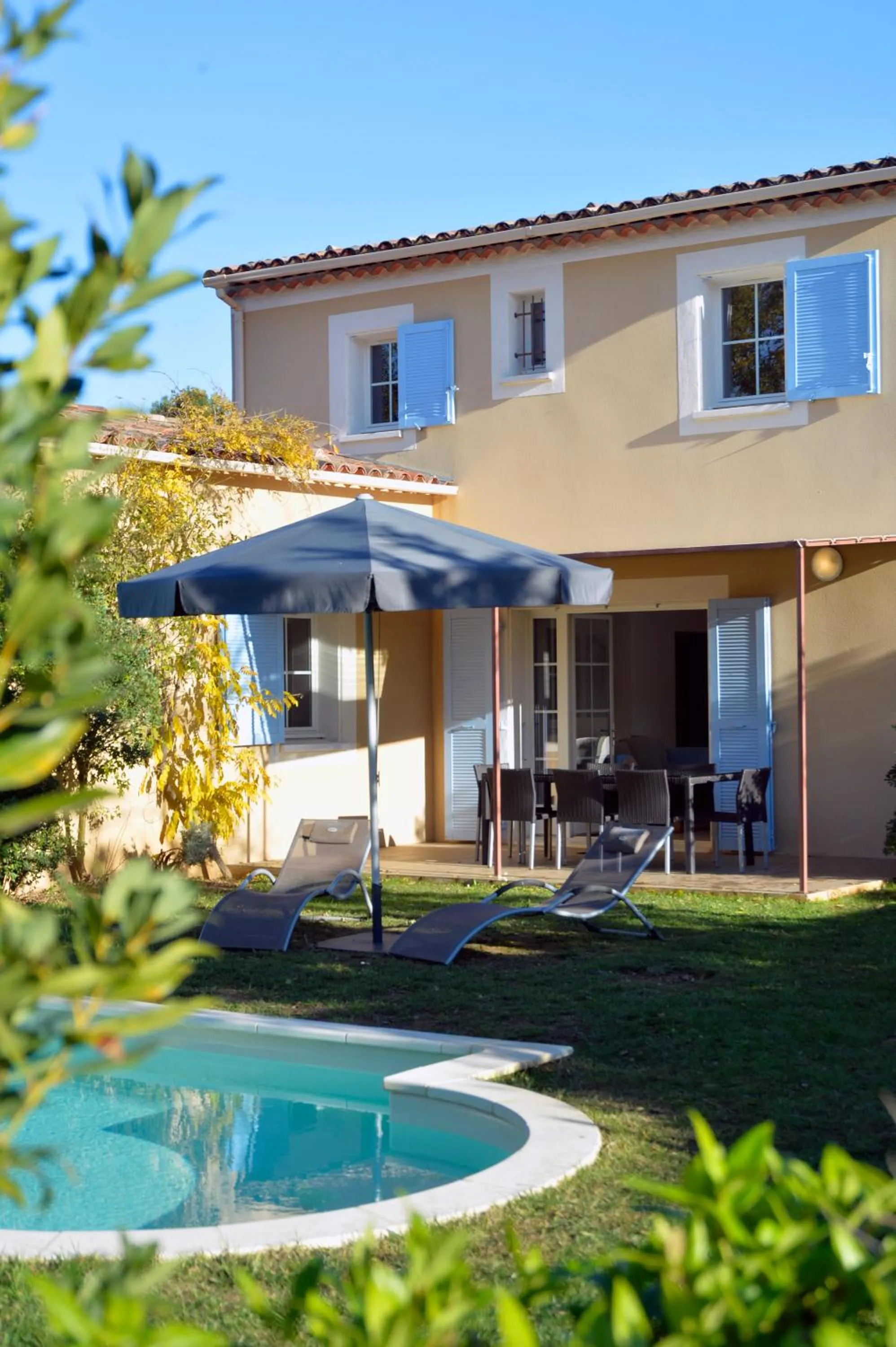 Patio in Lagrange Vacances - Le Clos Savornin