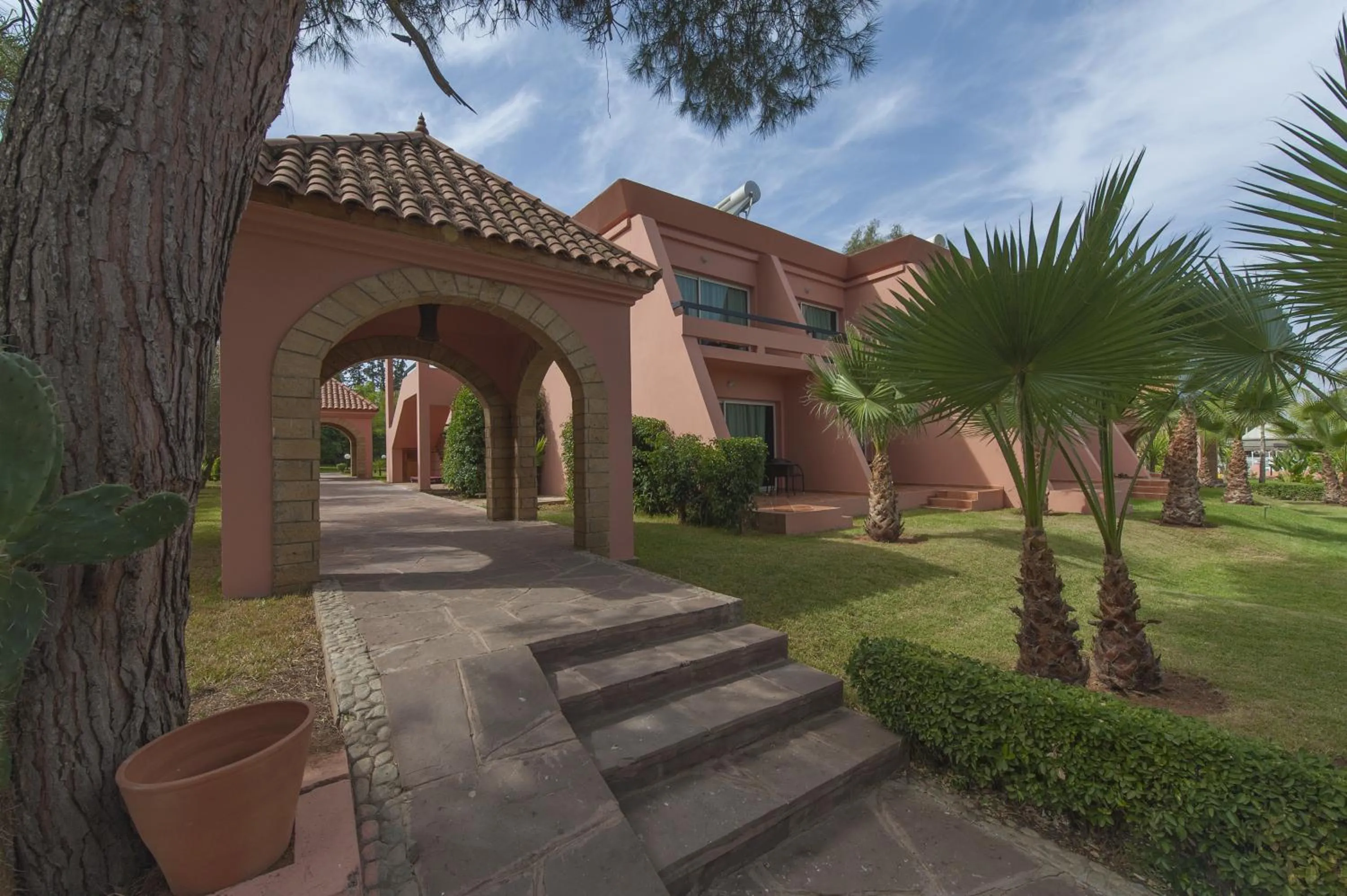Garden in Hotel Dar Eddaya