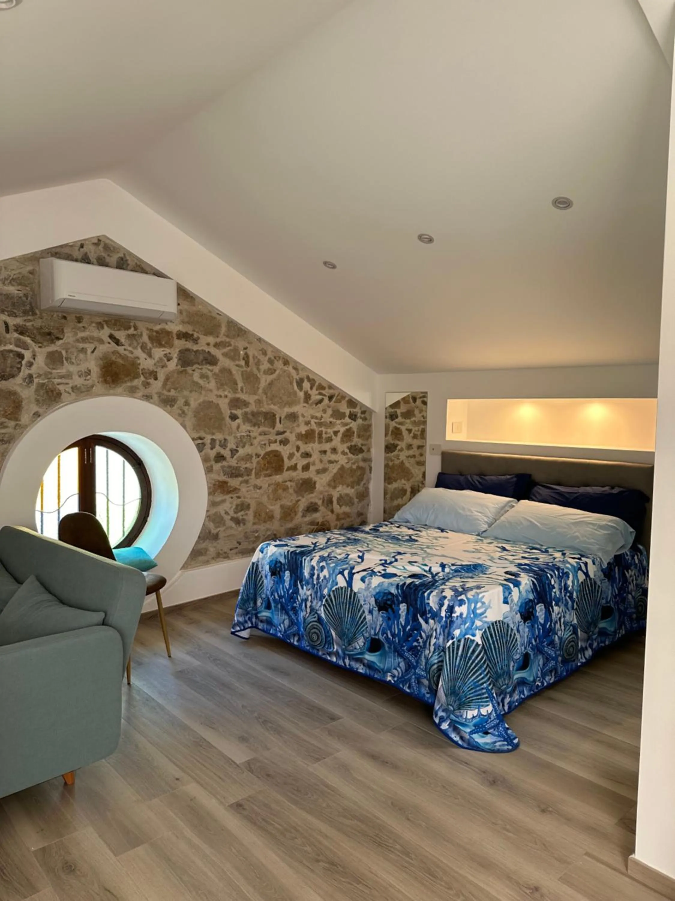 Bed in Hotel Marinella