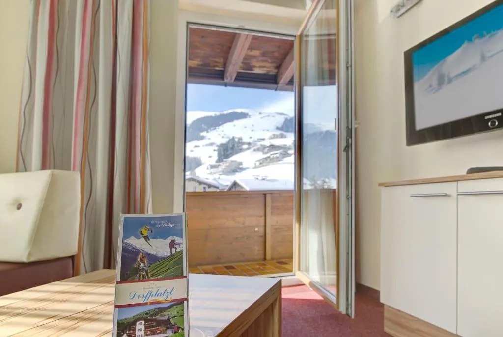 Mountain view in Aparthotel Dorfplatzl Garni Apartments & B&B