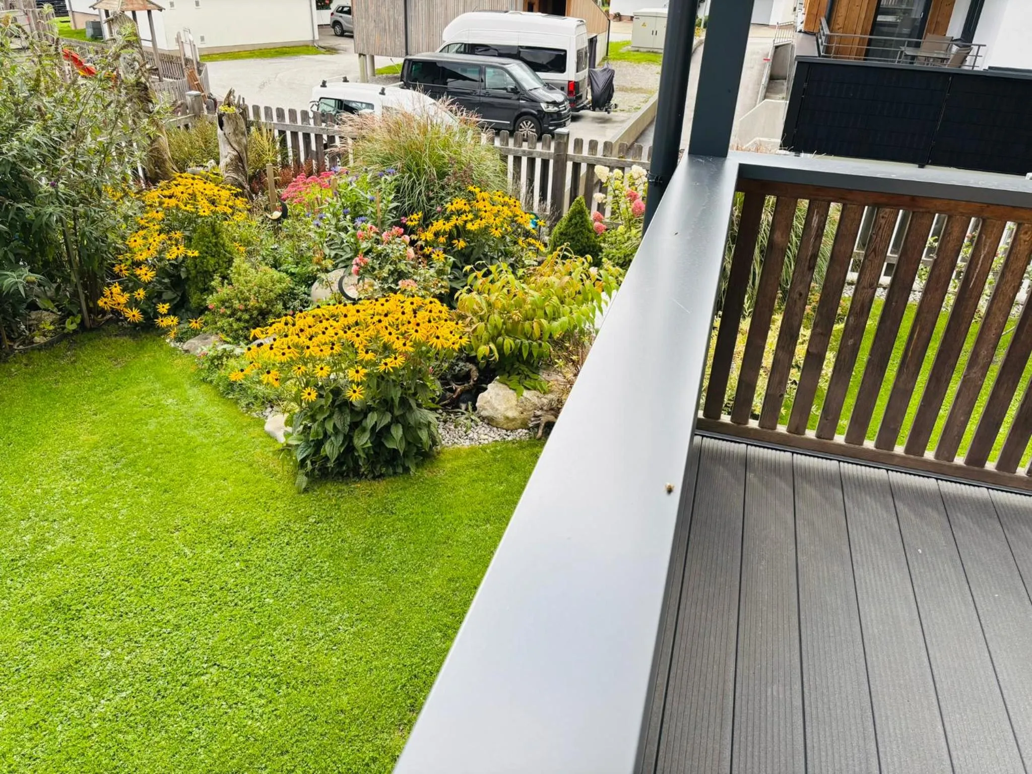 Balcony/Terrace in Aparthotel Dorfplatzl Garni Apartments & B&B