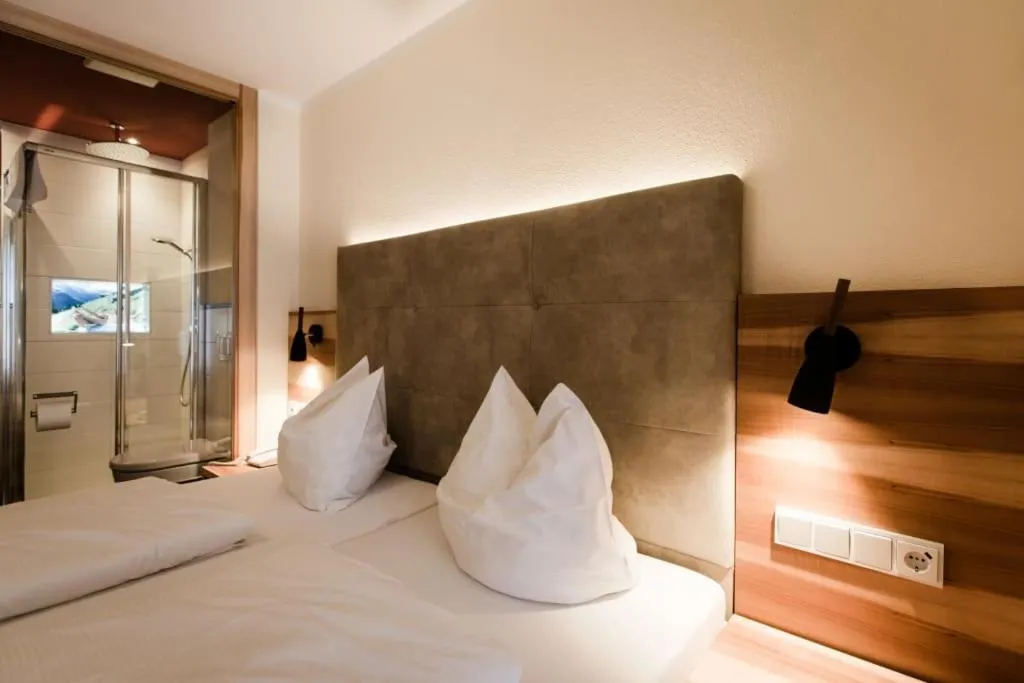 Bed in Aparthotel Dorfplatzl Garni Apartments & B&B