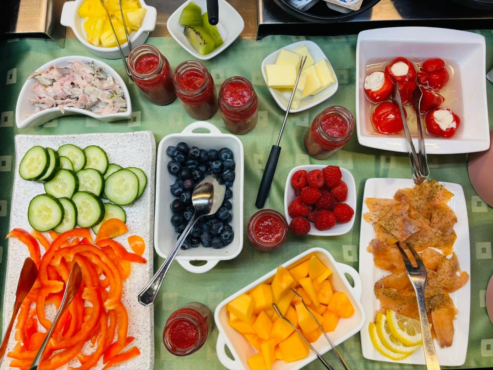 Breakfast in Aparthotel Dorfplatzl Garni Apartments & B&B