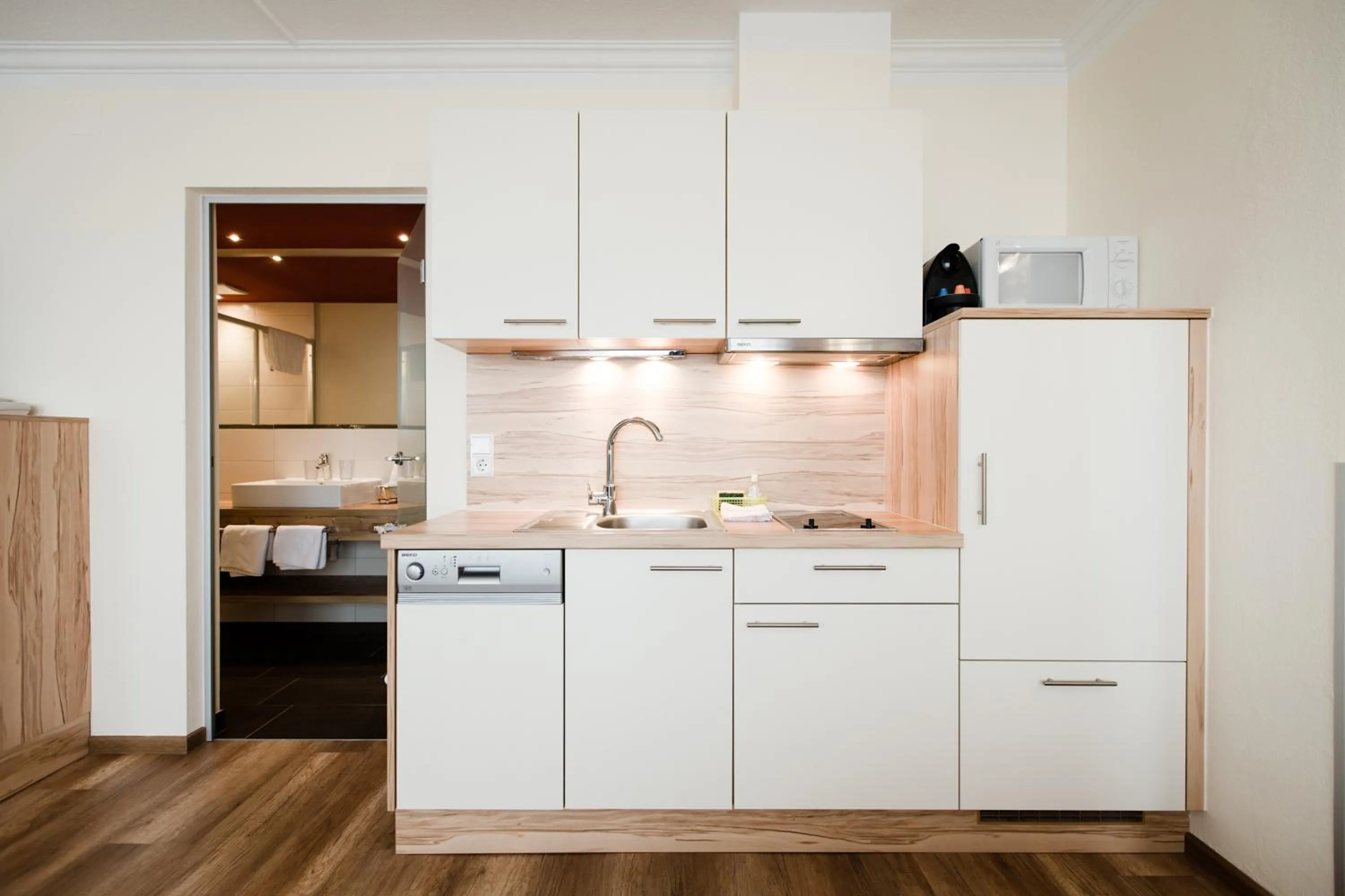 Bathroom in Aparthotel Dorfplatzl Garni Apartments & B&B