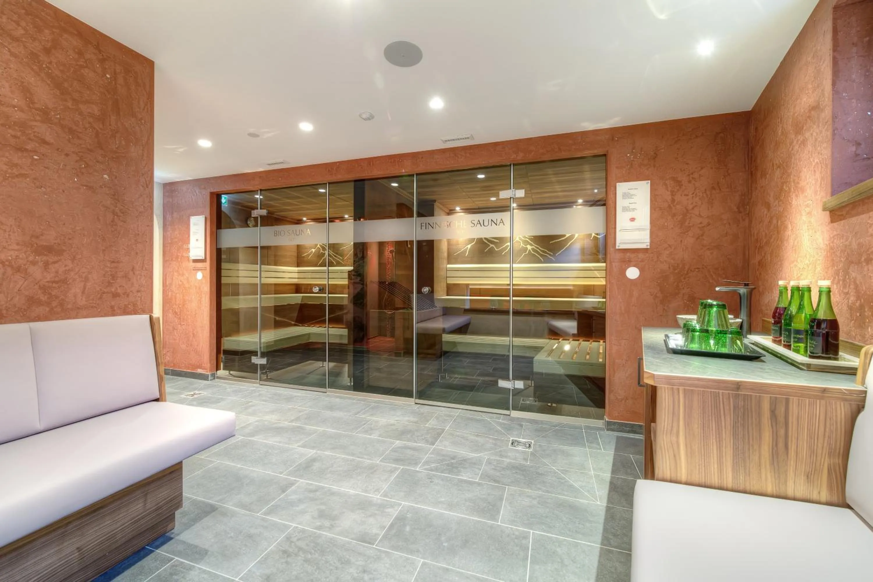 Sauna in Aparthotel Dorfplatzl Garni Apartments & B&B