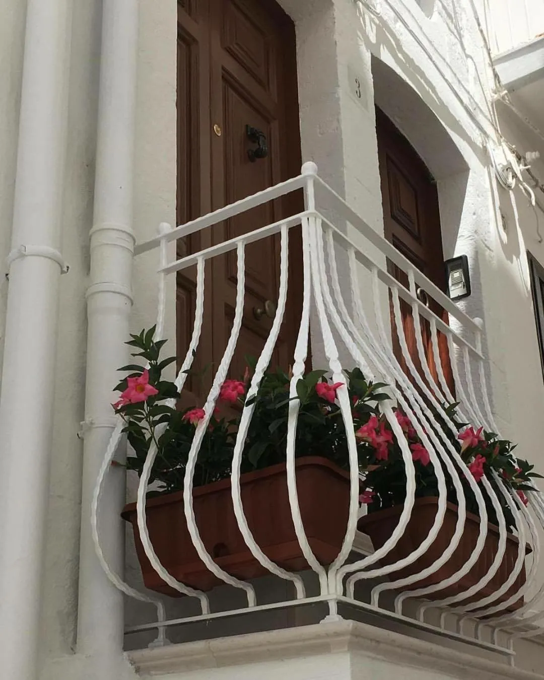 Facade/entrance in Casa Baldassarre