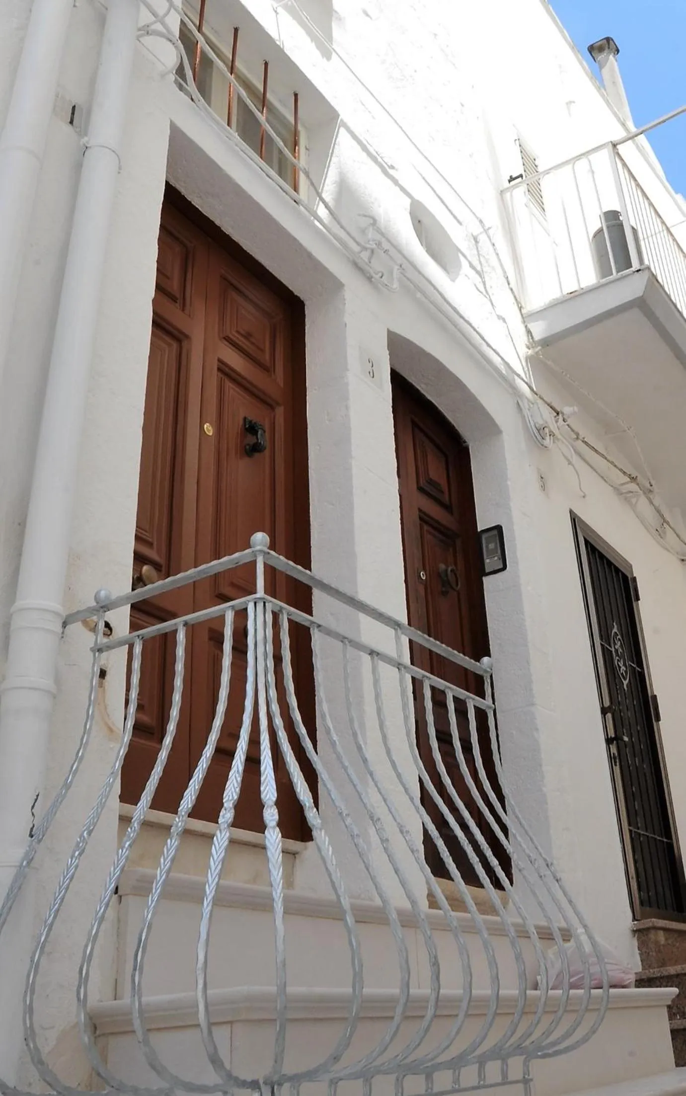 Facade/entrance in Casa Baldassarre