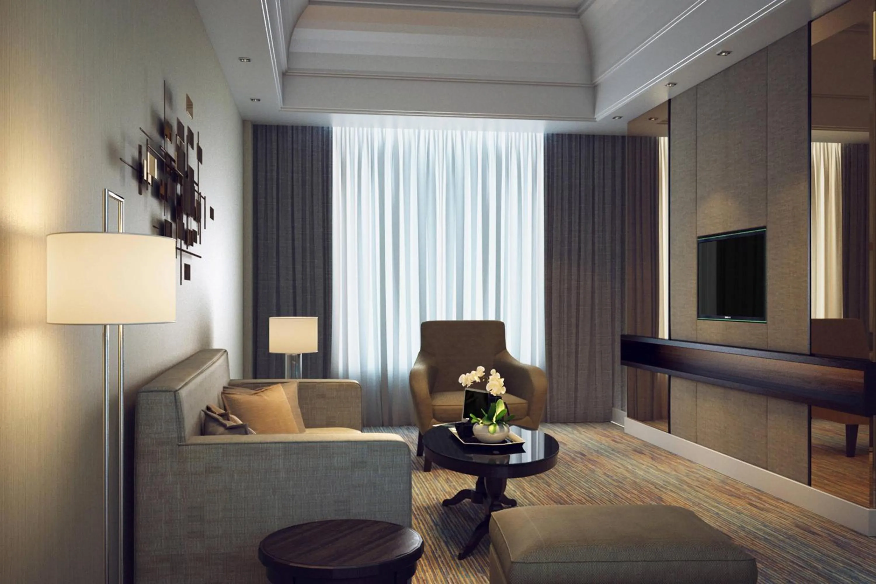 Living room in JW Marriott Kuala Lumpur